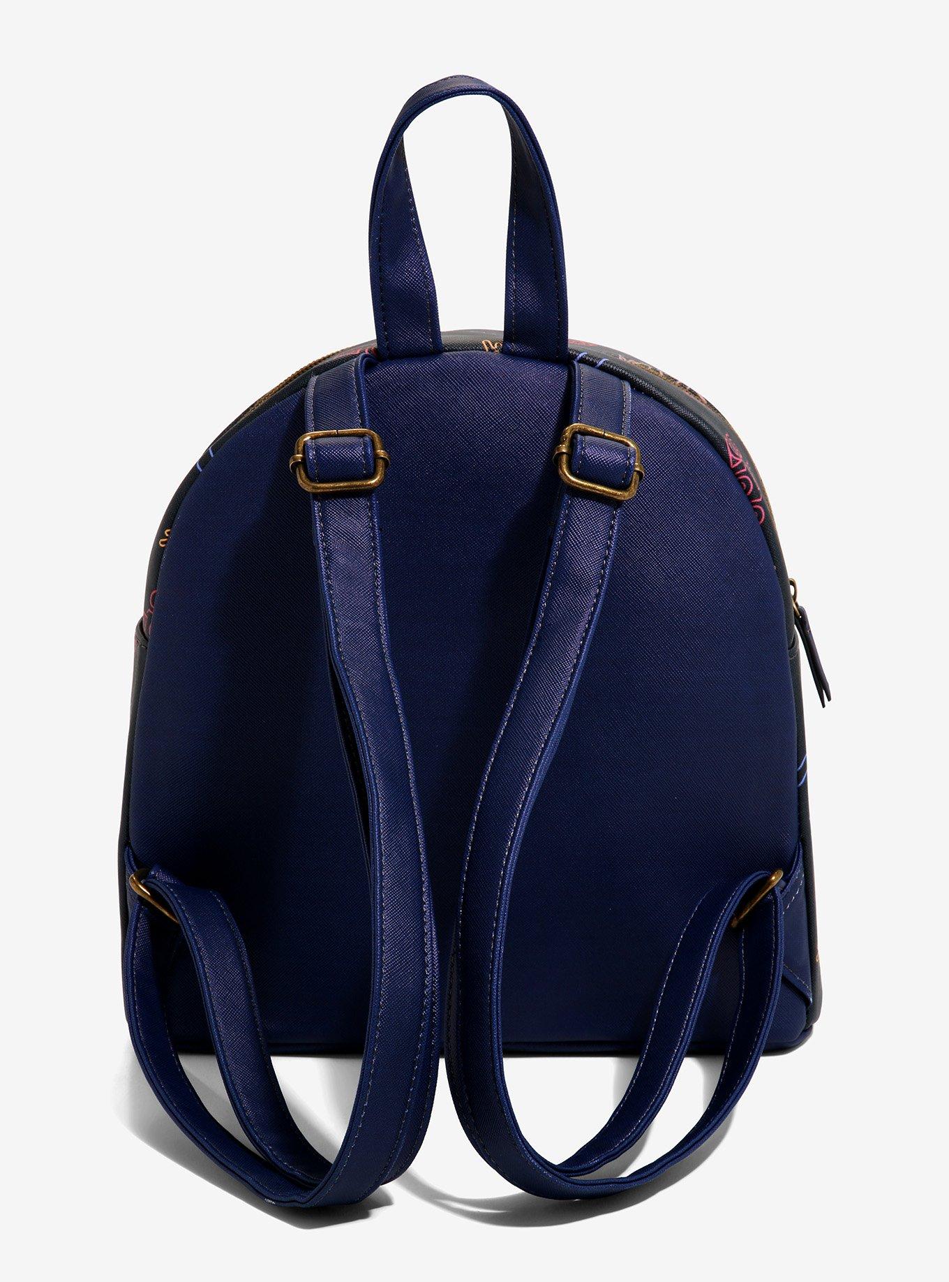Naruto Shippuden Villages Toss Print Mini Backpack, , alternate