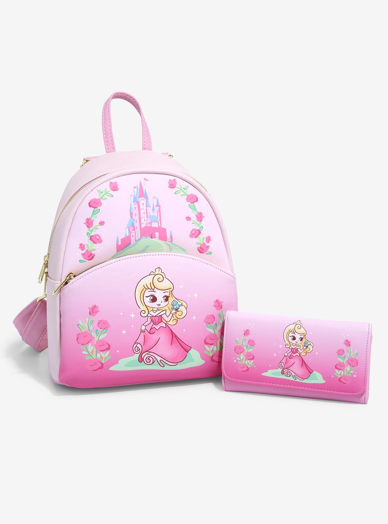 Loungefly Disney Sleeping Beauty Chibi Aurora Mini Backpack, , alternate