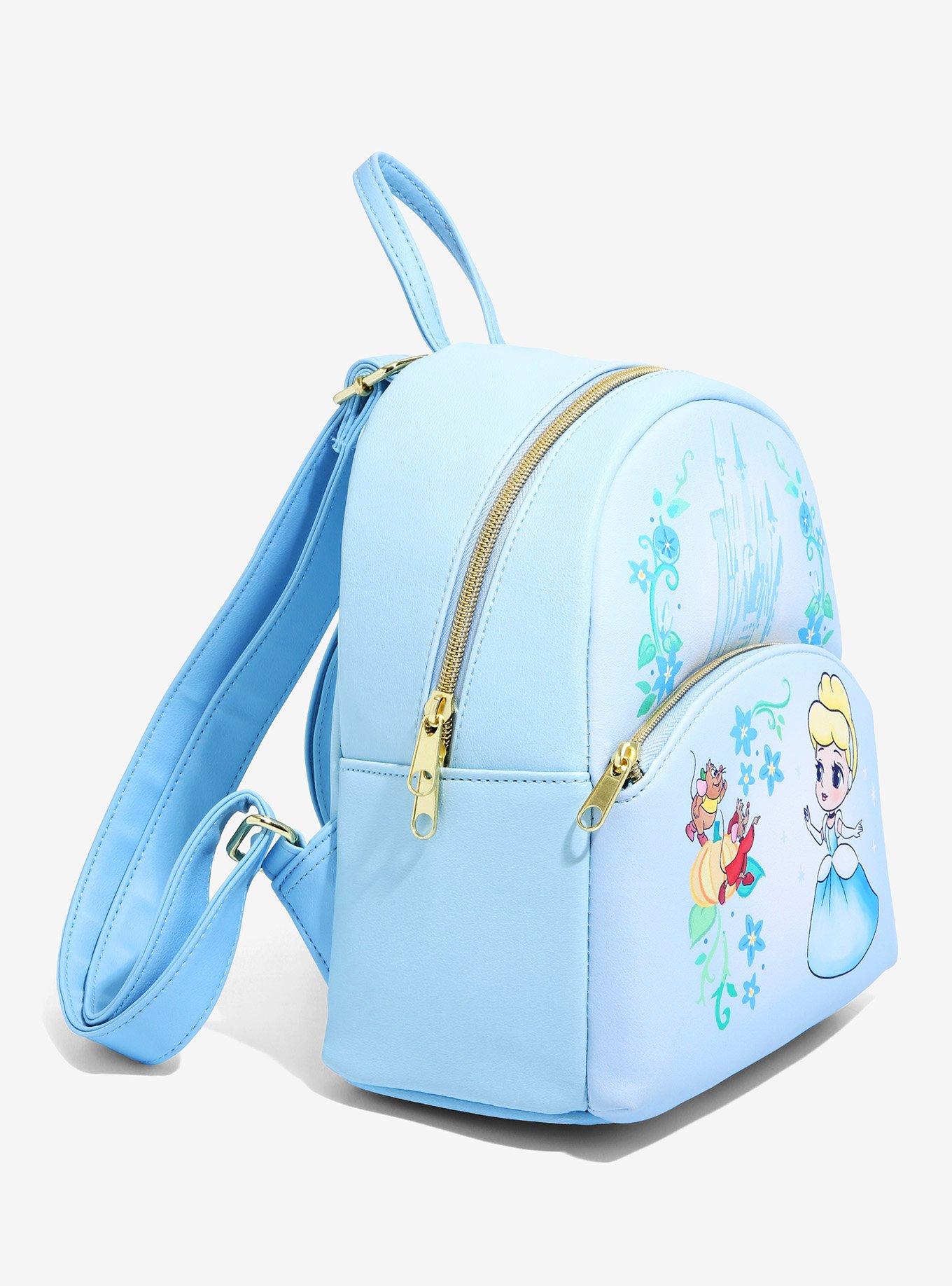 Loungefly Disney Cinderella Chibi Character Mini Backpack, , alternate