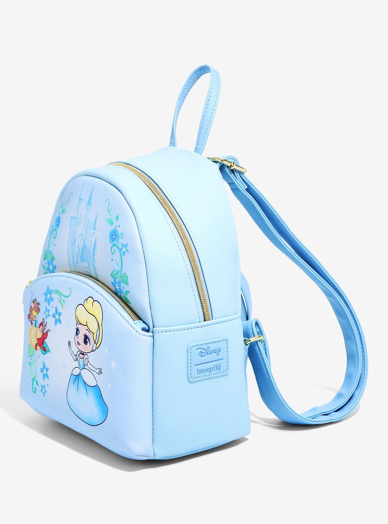 Loungefly Disney Cinderella Chibi Character Mini Backpack, , alternate