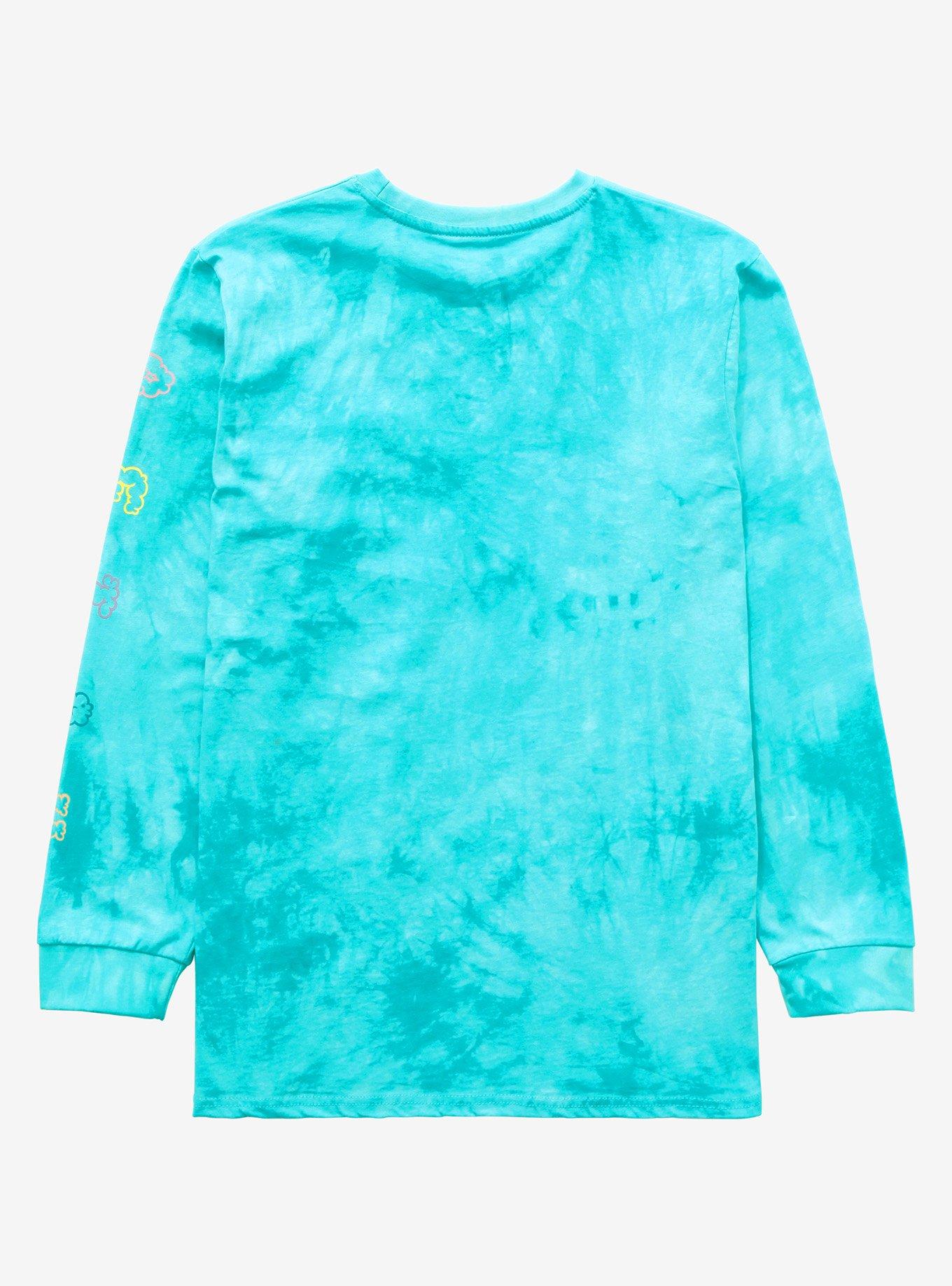 Cakeworthy Disney Alice in Wonderland Alice & the Caterpillar Tie-Dye Long Sleeve T-Shirt - BoxLunch Exclusive, TIE DYE, alternate