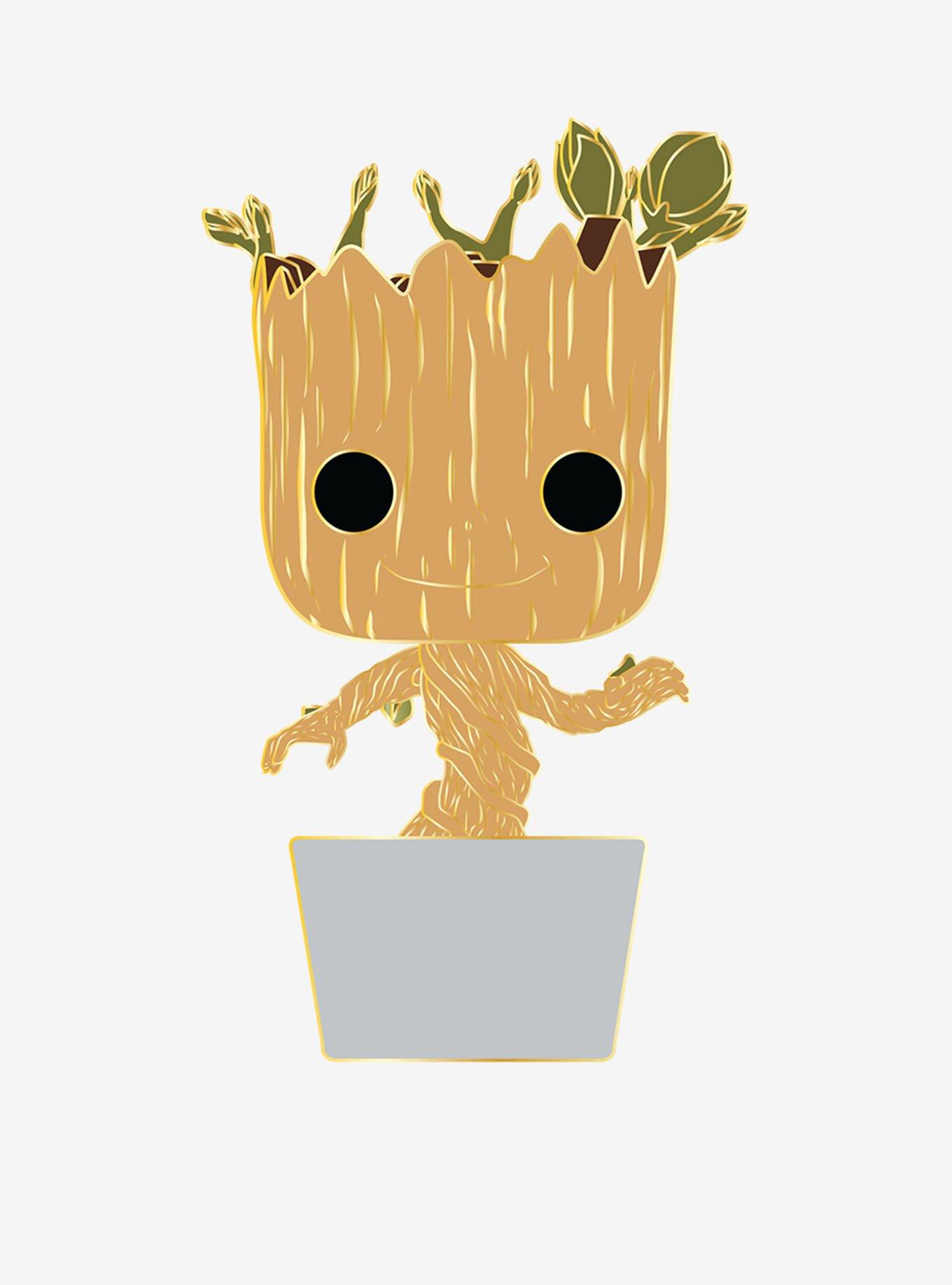 Funko Pop! Marvel Baby Groot Large Enamel Pin, , alternate