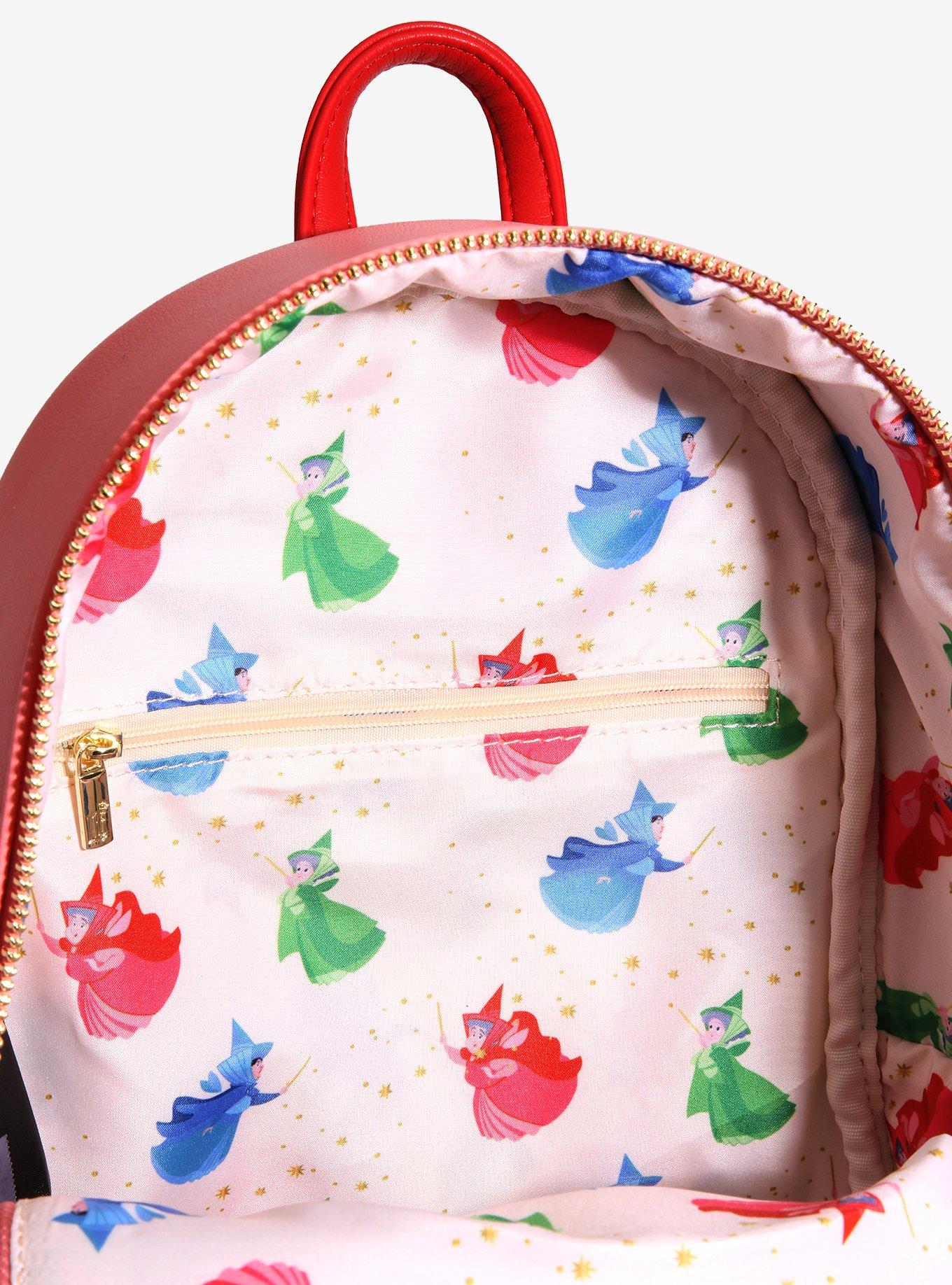 Loungefly Disney Sleeping Beauty Fairy Godmothers Figural Mini Backpack - BoxLunch Exclusive, , alternate