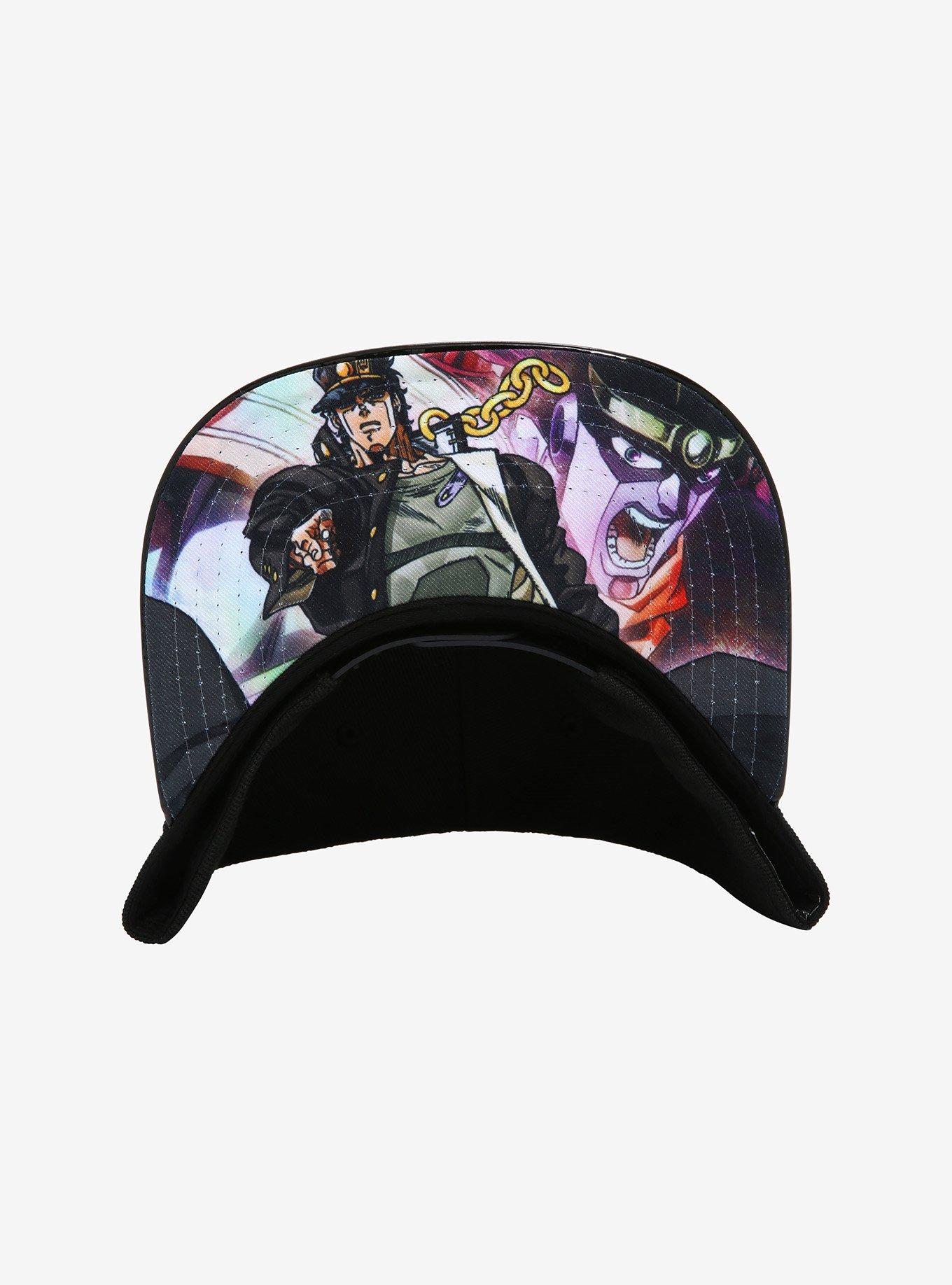 JoJo's Bizarre Adventure Jotaro Kujo Cosplay Snapback Hat, , alternate