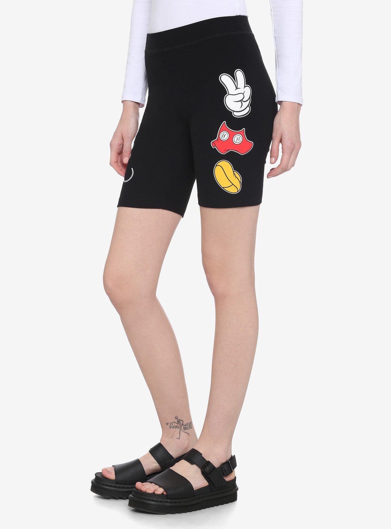 Disney Mickey Mouse Biker Shorts, MULTI, alternate
