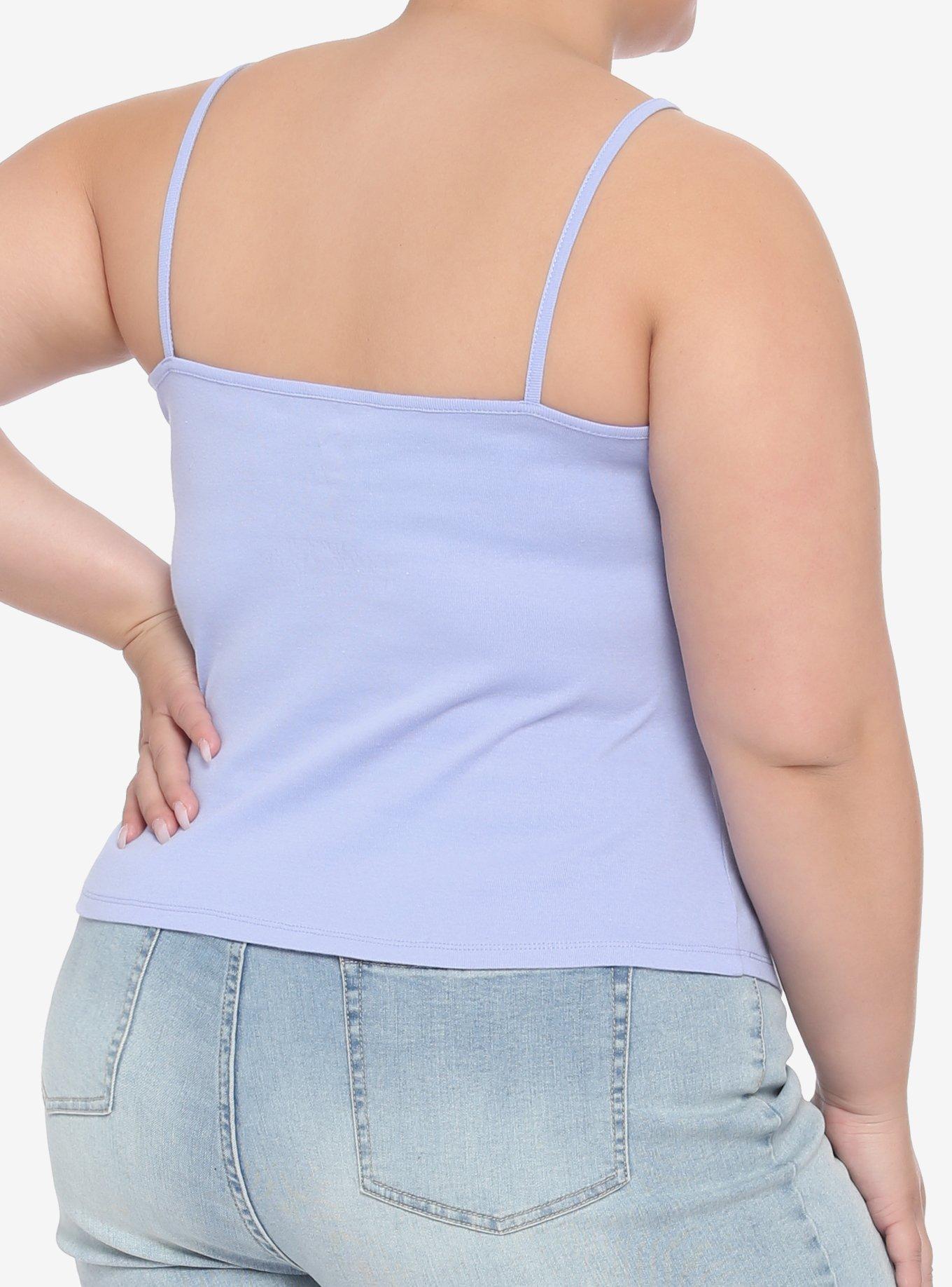 Disney The Little Mermaid Ariel Color Girls Strappy Tank Top Plus Size, MULTI, alternate