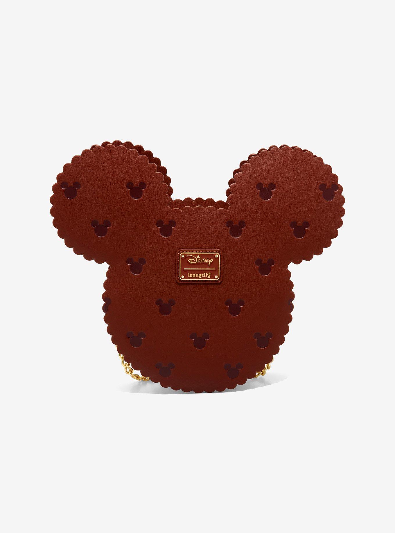 Loungefly Disney Mickey Mouse Ice Cream Sandwich crossbody bag