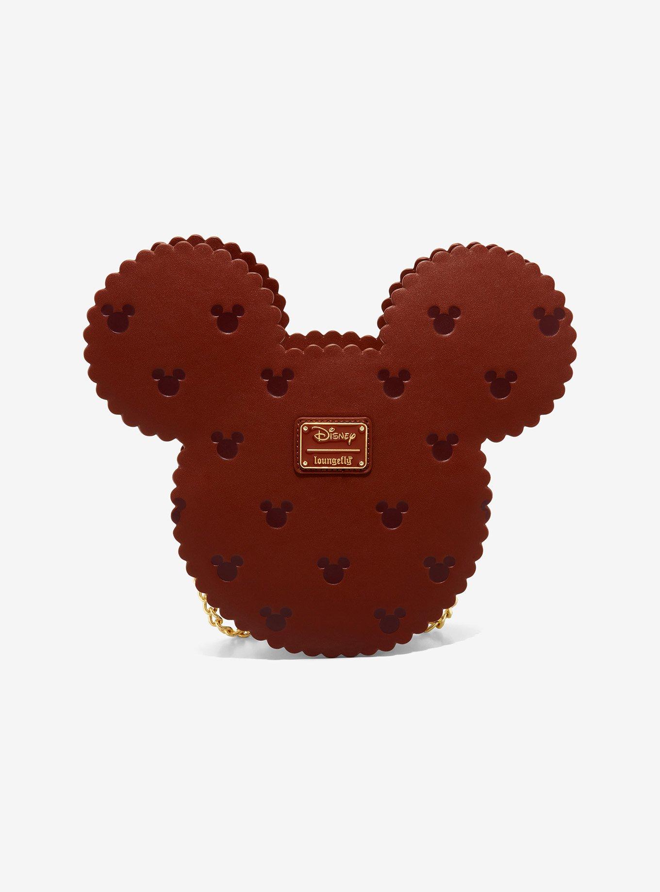 Loungefly Disney Mickey Mouse Ice Cream Sandwich Crossbody Bag