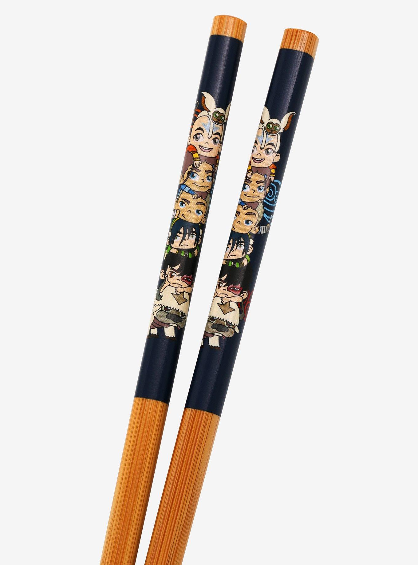 Avatar: The Last Airbender Chibi Character Stack Chopsticks - BoxLunch Exclusive, , alternate