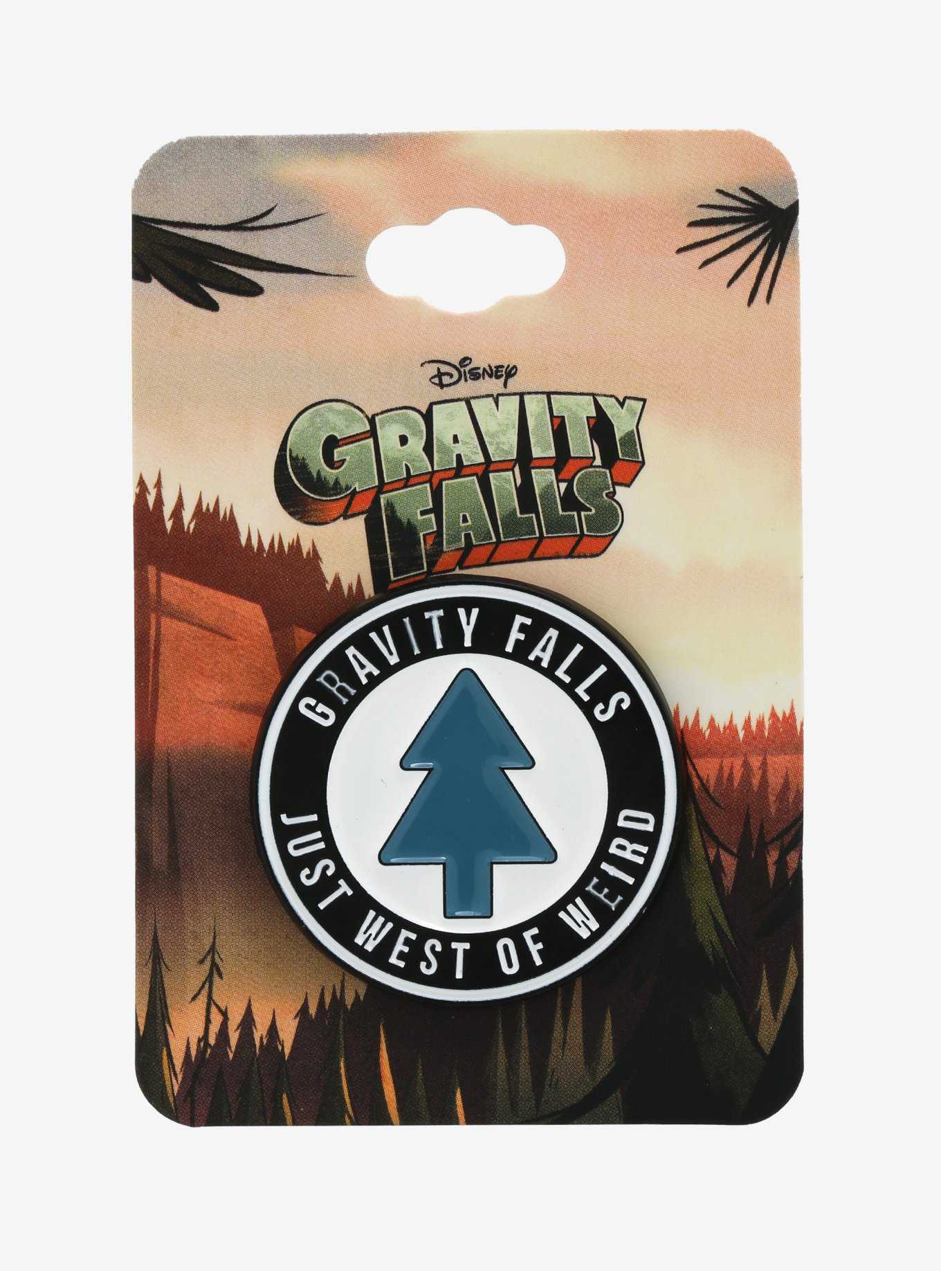 Gravity Falls West of Weird Enamel Pin - BoxLunch Exclusive, , hi-res