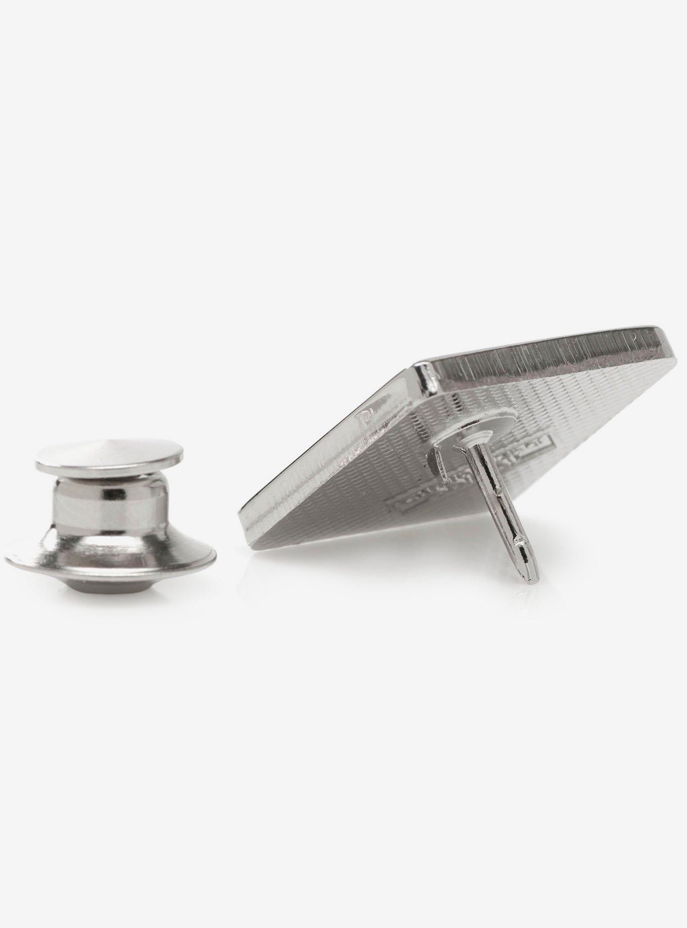 Disney Mickey Mouse Silhouette Blue Lapel Pin, , alternate