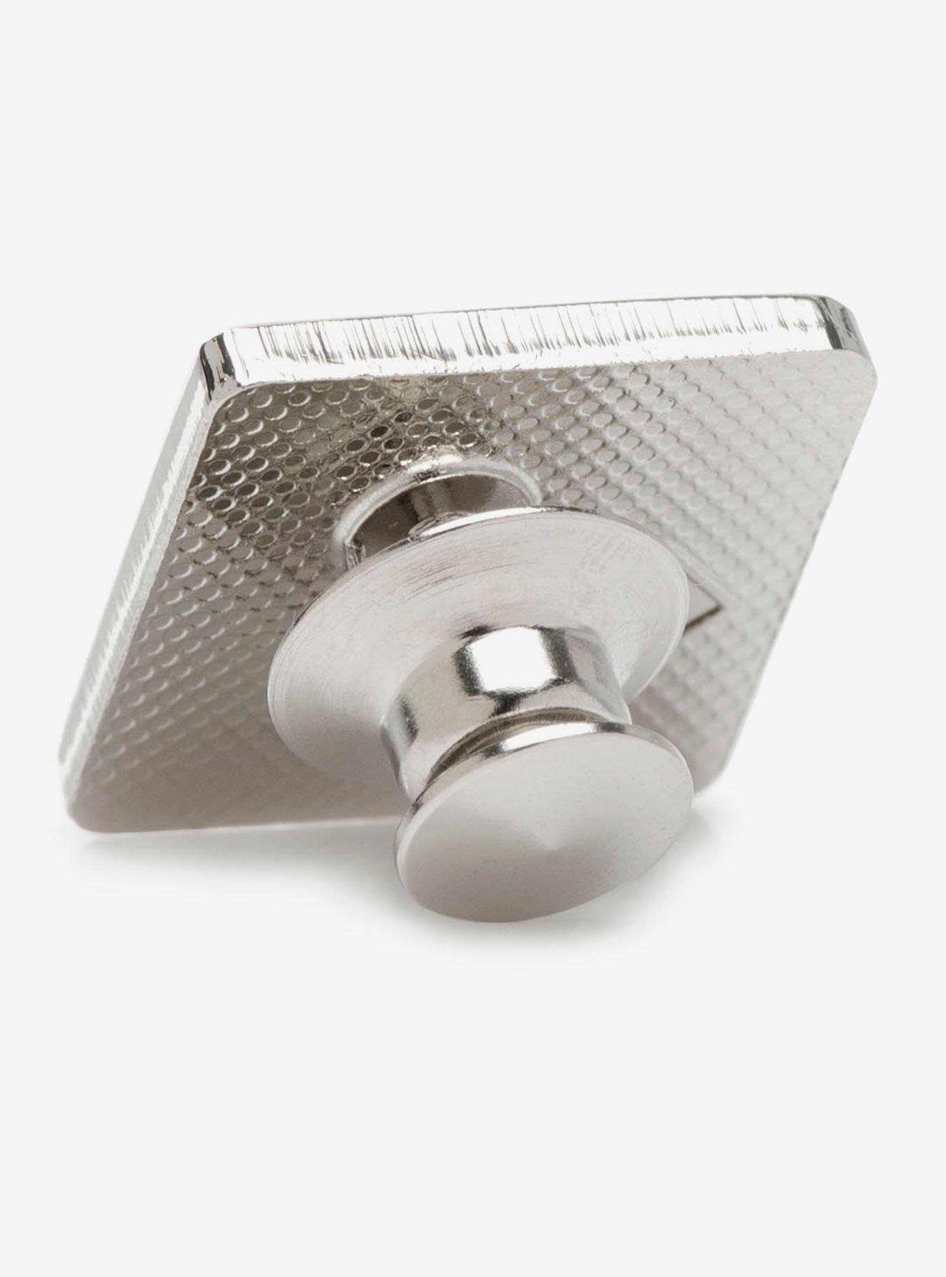 Disney Mickey Mouse Silhouette Blue Lapel Pin, , alternate