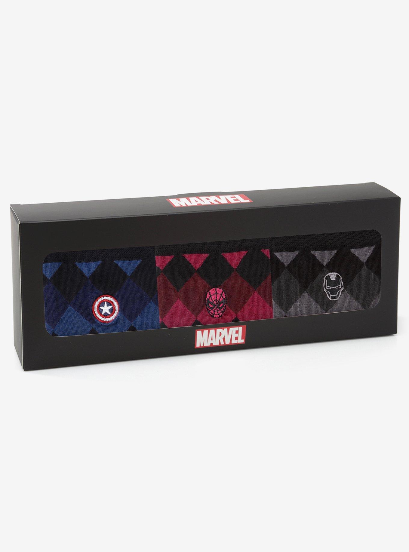 Marvel Argyle Socks 3 Pack Gift Set, , alternate