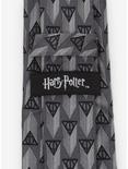 Harry Potter Deathly Hallows Gray Silk Tie, , alternate