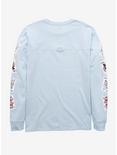 Our Universe Disney Alice in Wonderland Character Playing Cards Long Sleeve T-Shirt, LIGHT BLUE, alternate