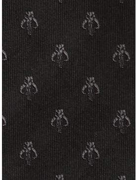 Star Wars Mandalorian Black Silk Tie, , hi-res
