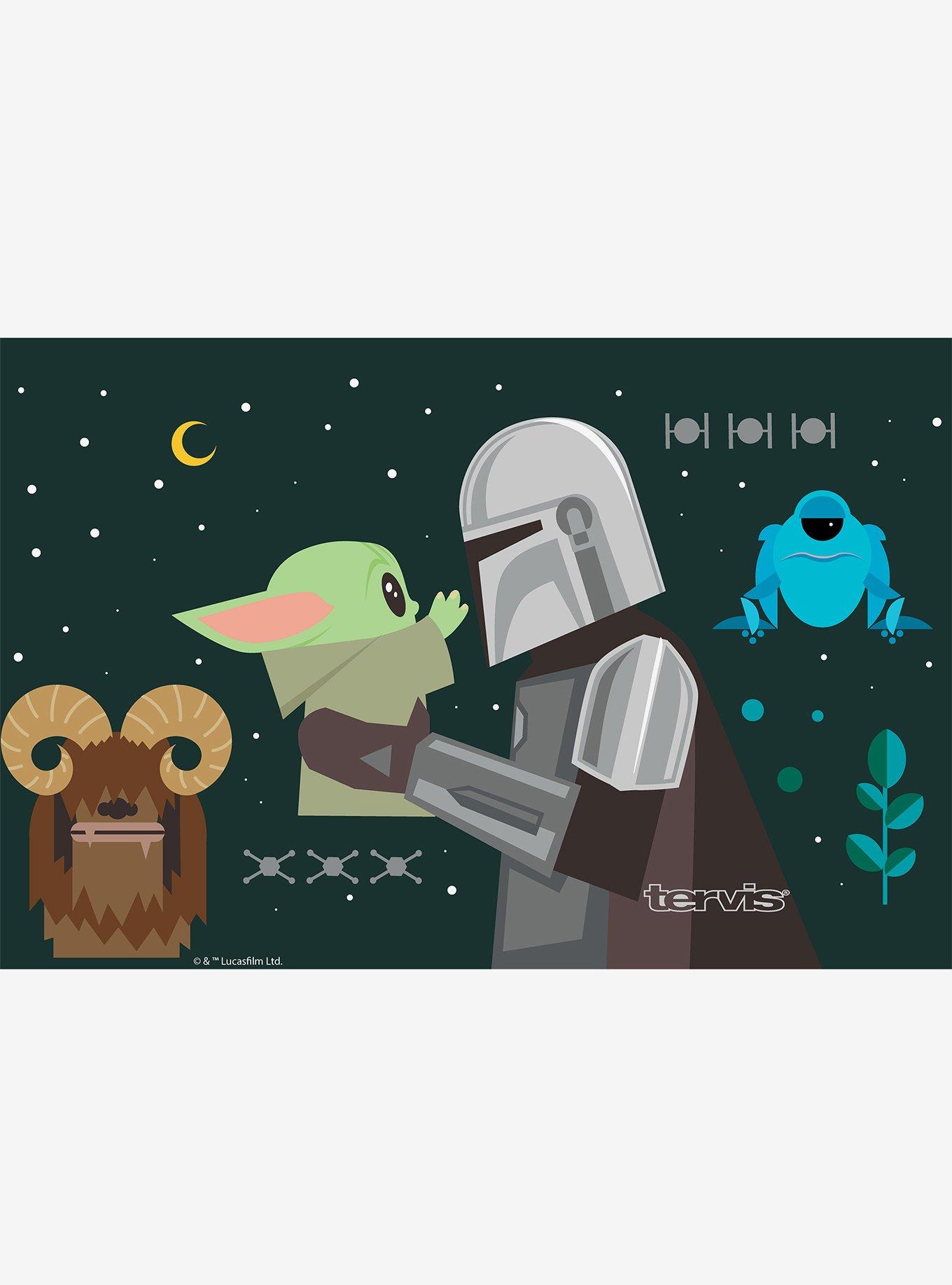 Star Wars The Mandalorian Geo Pop Moment 30oz Stainless Steel Tumbler With Lid, , alternate