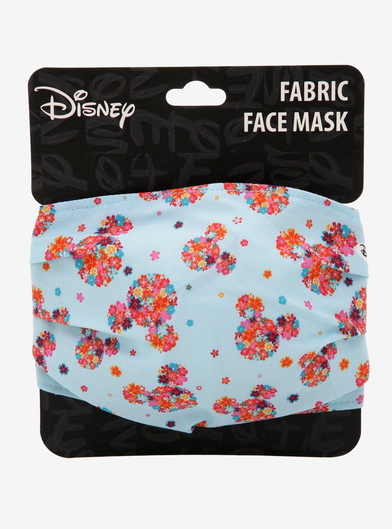 Disney Mickey Mouse Floral Fashion Face Mask, , alternate