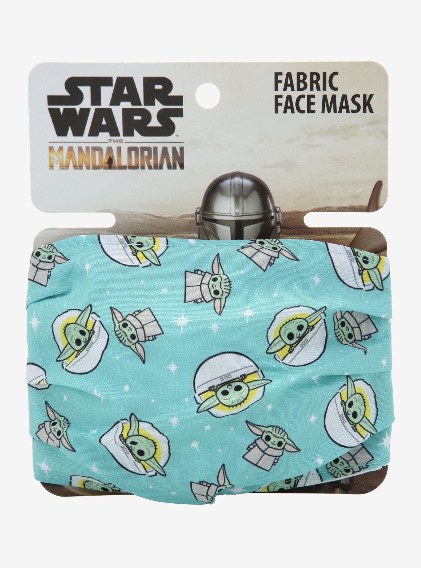 Star Wars The Mandalorian The Child Chibi Fashion Face Mask, , alternate