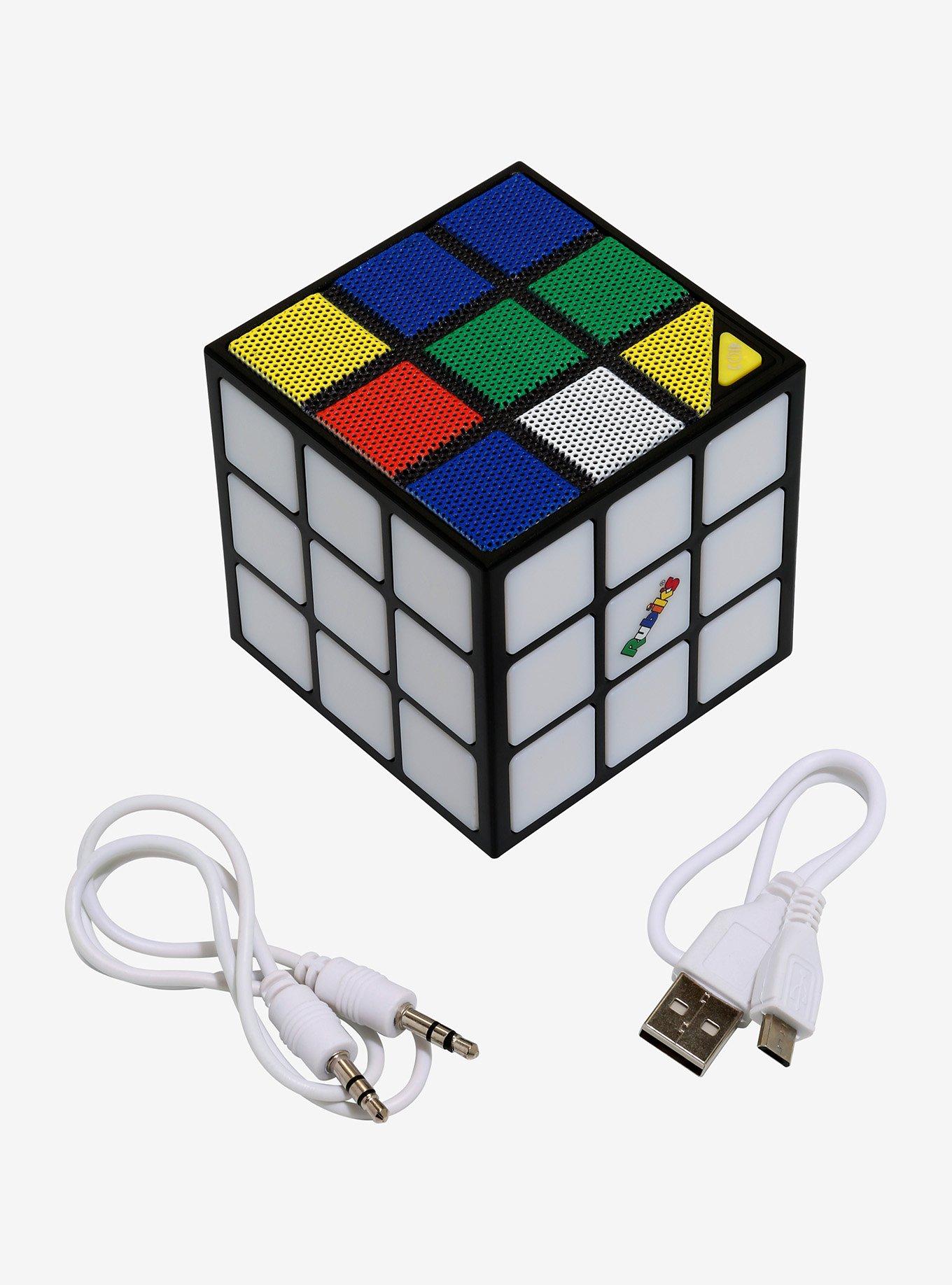 Rubik's Cube Light-Up Portable Speaker, , alternate