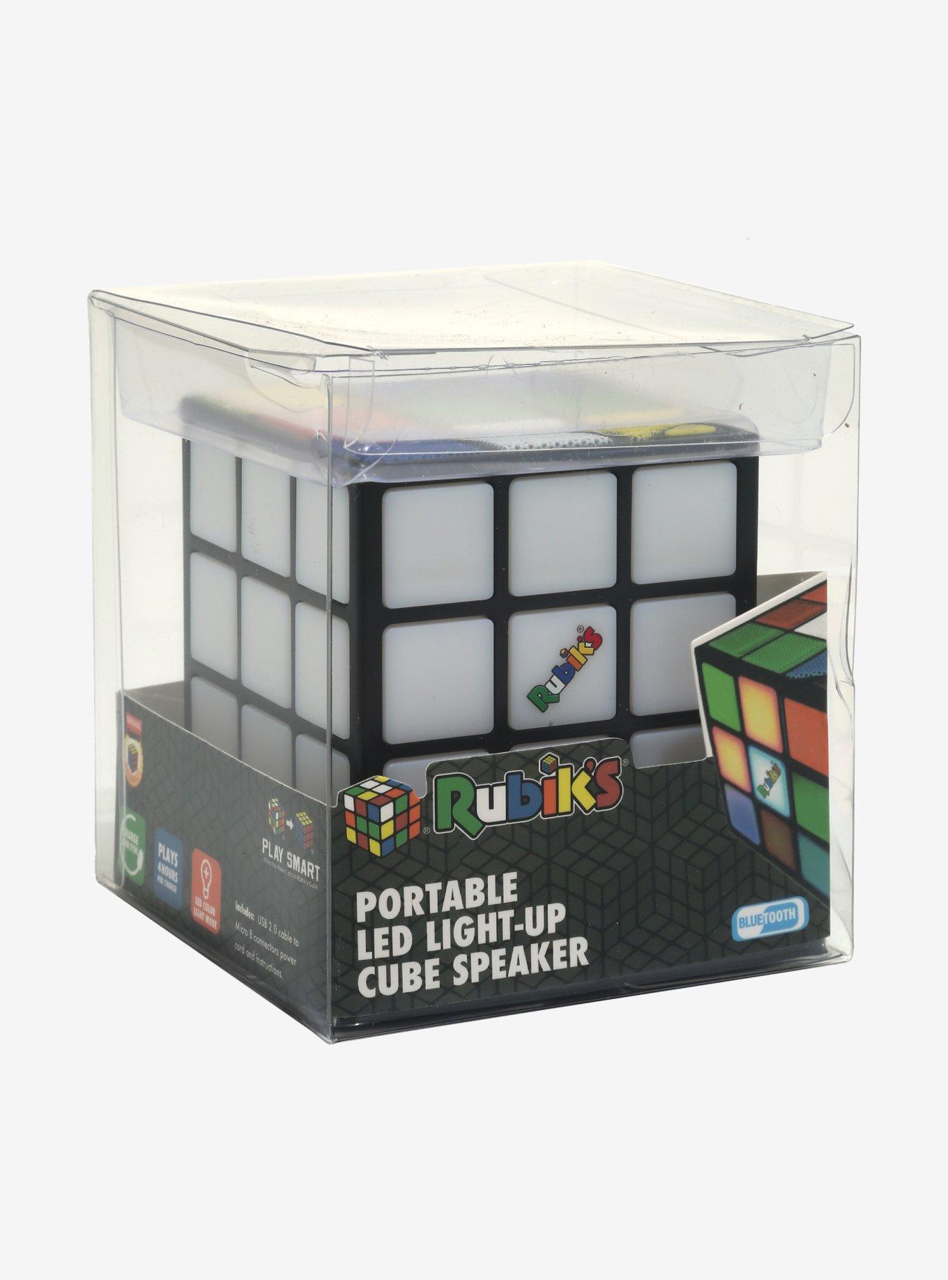 Rubik's Cube Light-Up Portable Speaker, , alternate