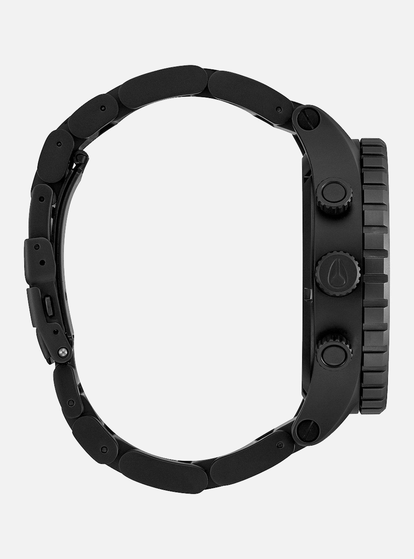 Nixon 51-30 Chrono All Black Yellow Watch, , alternate