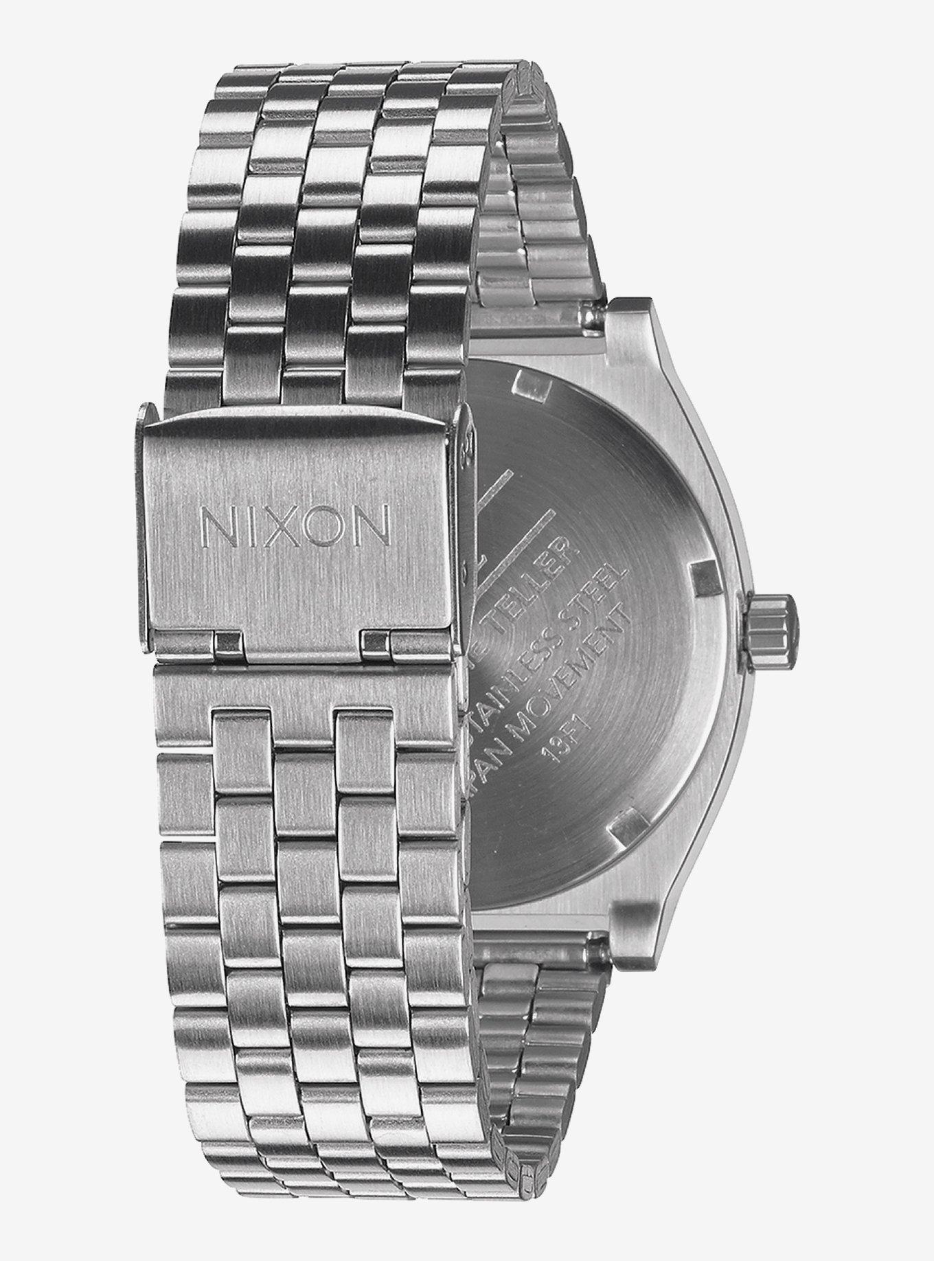 Nixon Time Teller All Silver Watch, , alternate