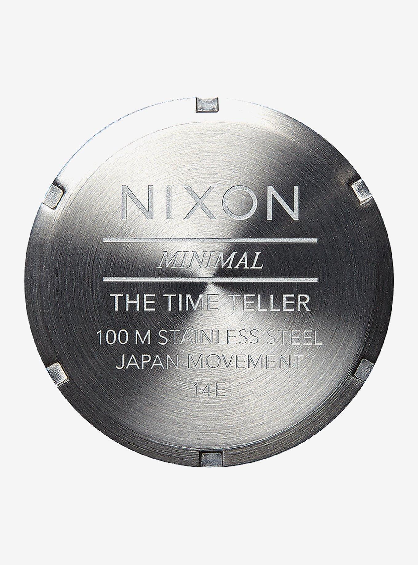 Nixon Time Teller All Silver Watch, , alternate