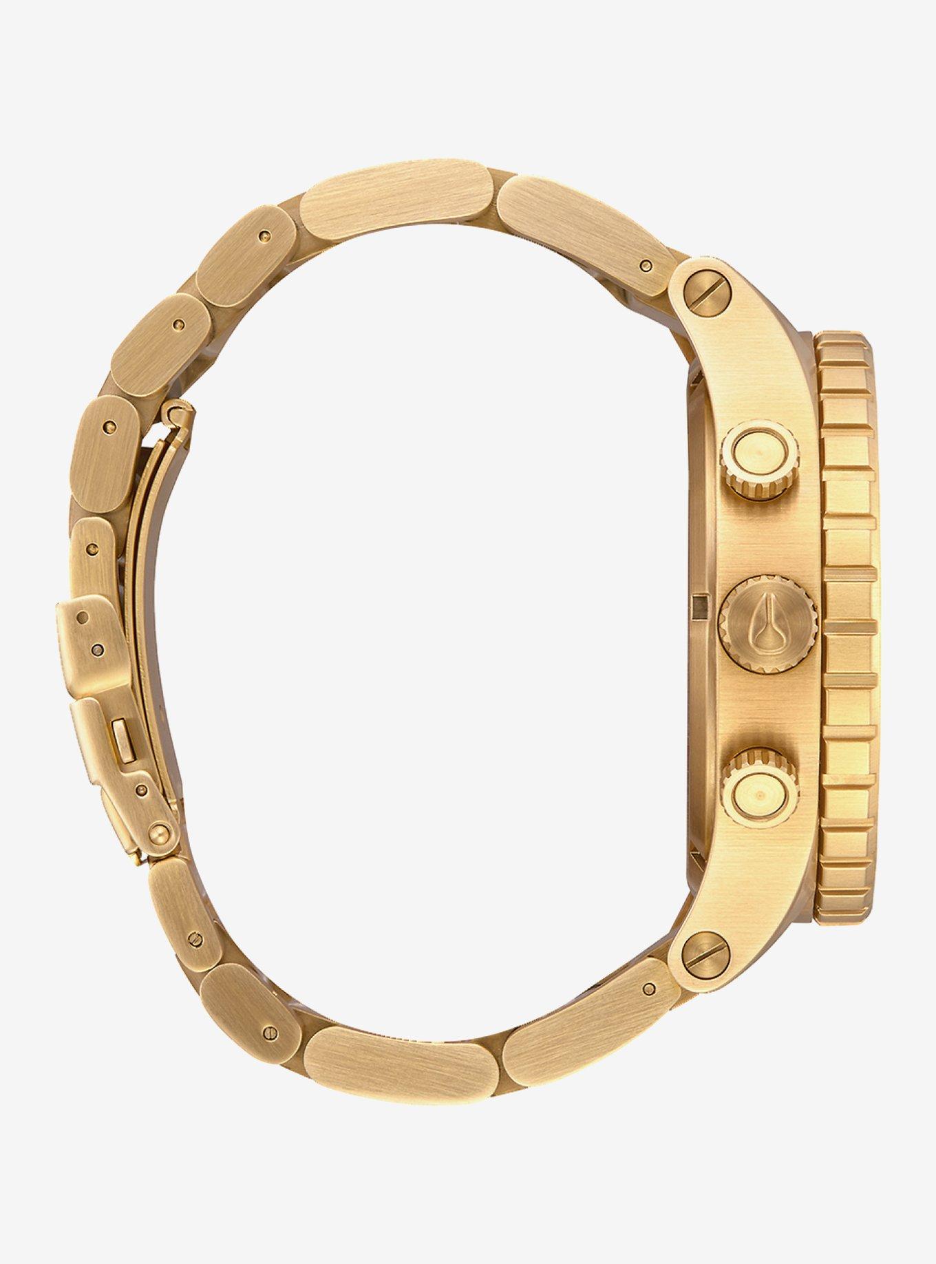 Nixon 51-30 Chrono All Gold Black Watch, , alternate