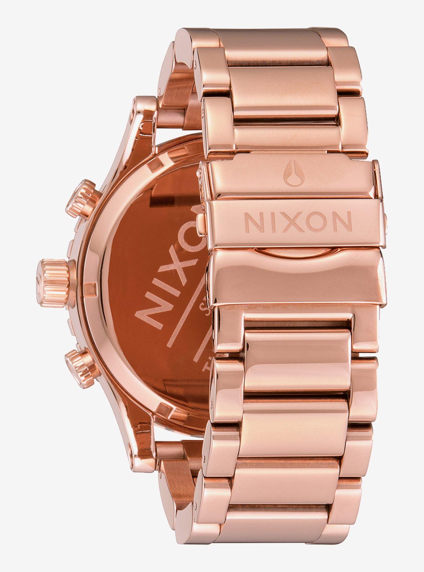 Nixon 51-30 Chrono All Rose Gold Watch, , alternate