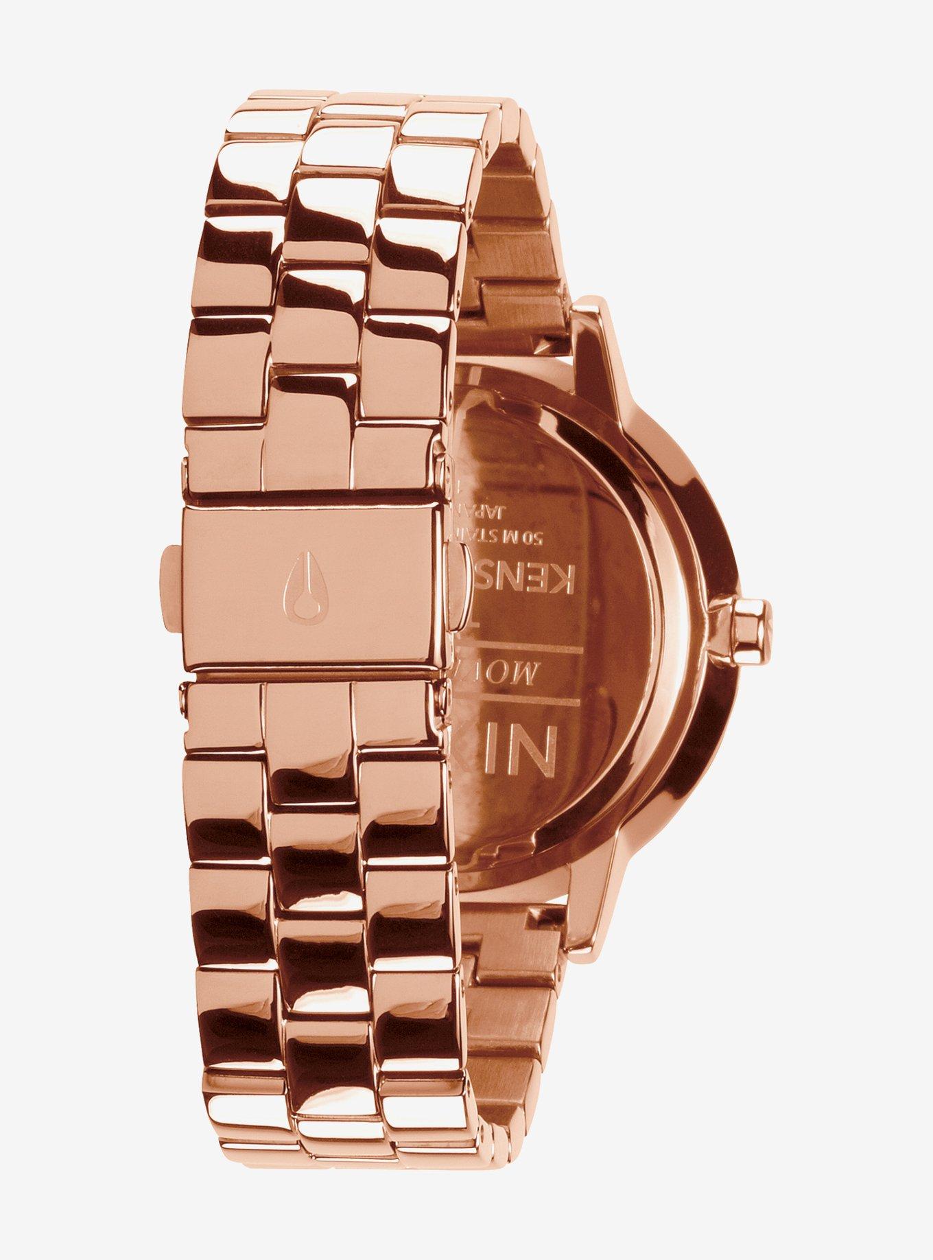 Nixon Kensington All Rose Gold Watch, , alternate