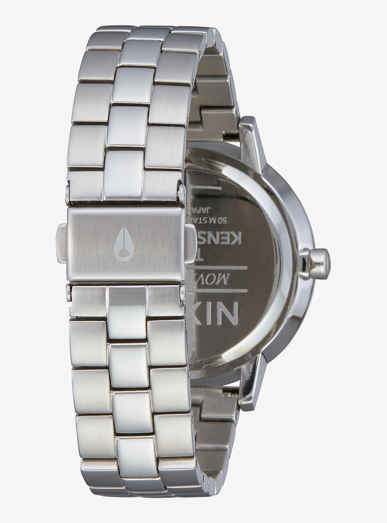 Nixon Kensington Silver Pale Lavender Watch, , alternate