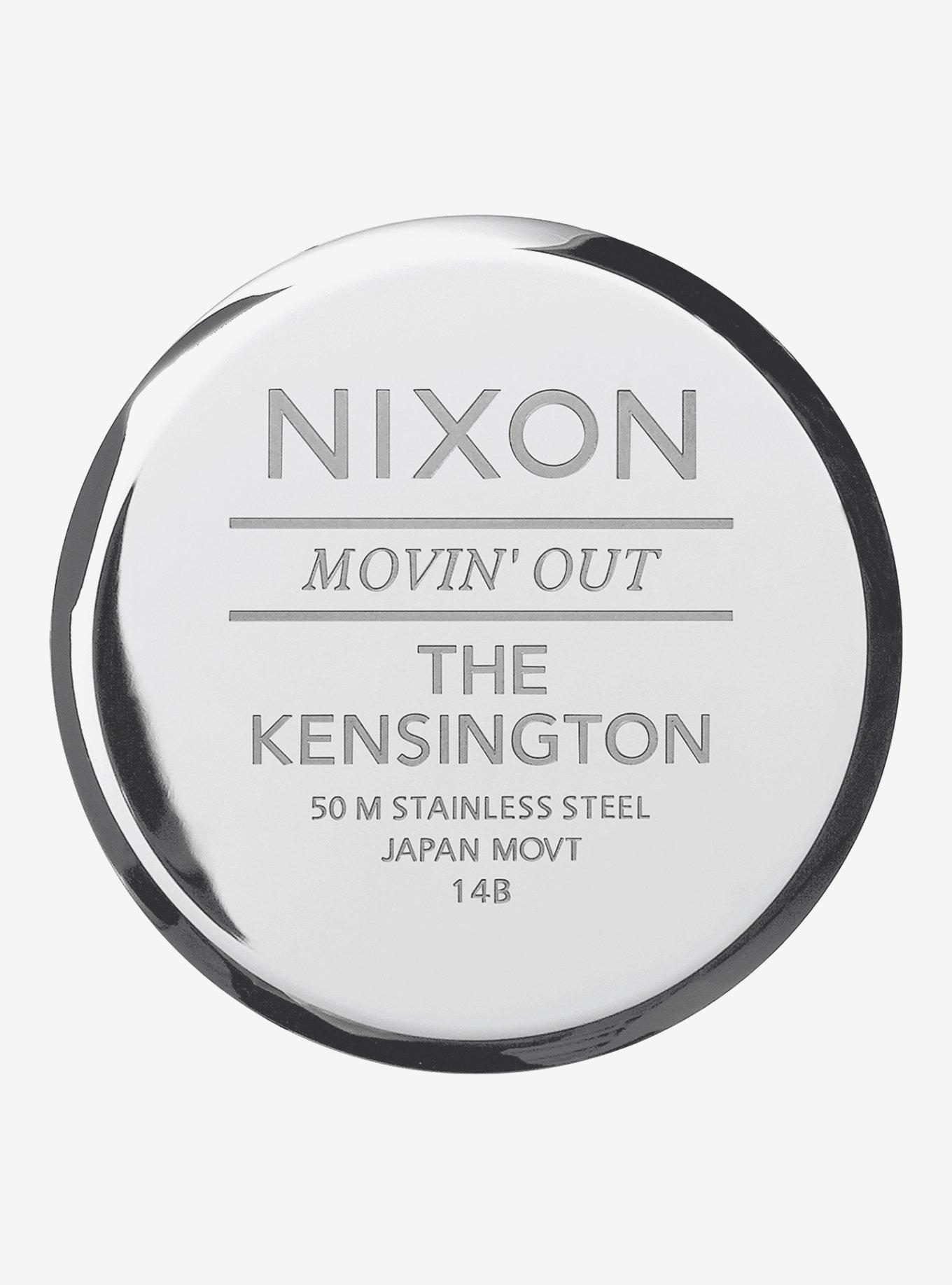 Nixon Kensington Silver White Rose Gold Watch | BoxLunch