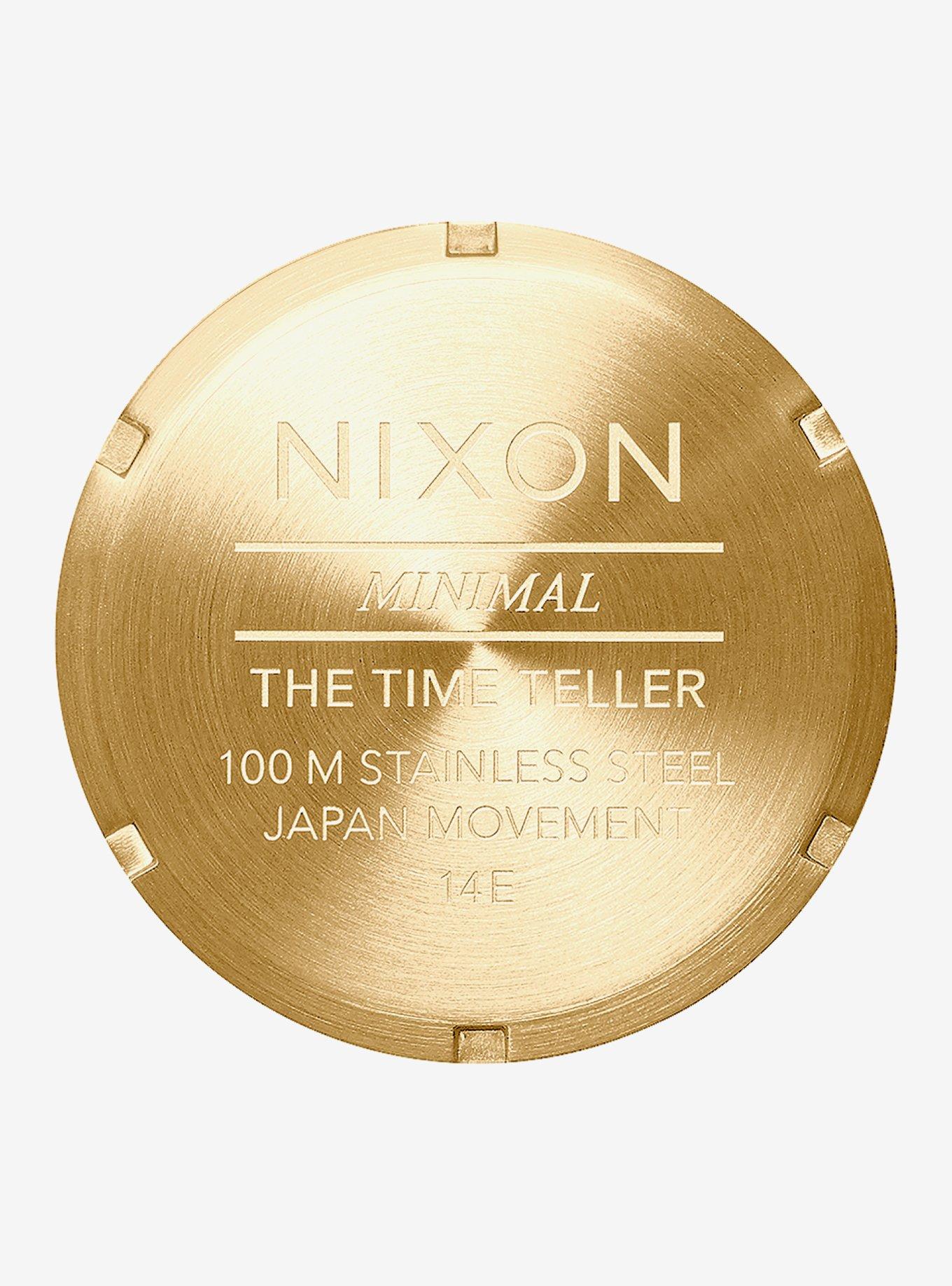Nixon Time Teller All Gold Gold Watch, , alternate