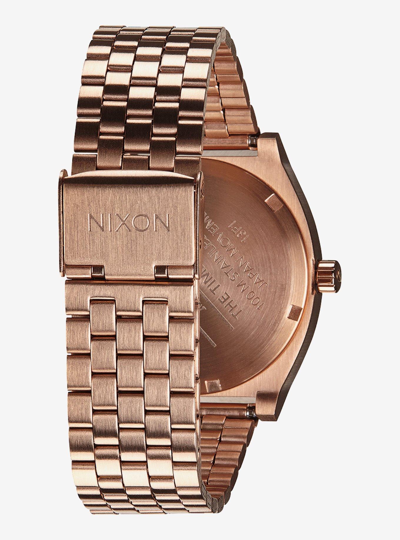 Nixon Time Teller All Rose Gold Watch, , alternate
