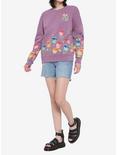 Her Universe Disney Alice In Wonderland I'm Late Flower Sweatshirt, MULTI, alternate