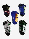My Hero Academia One For All No-Show Socks 5 Pair, , alternate