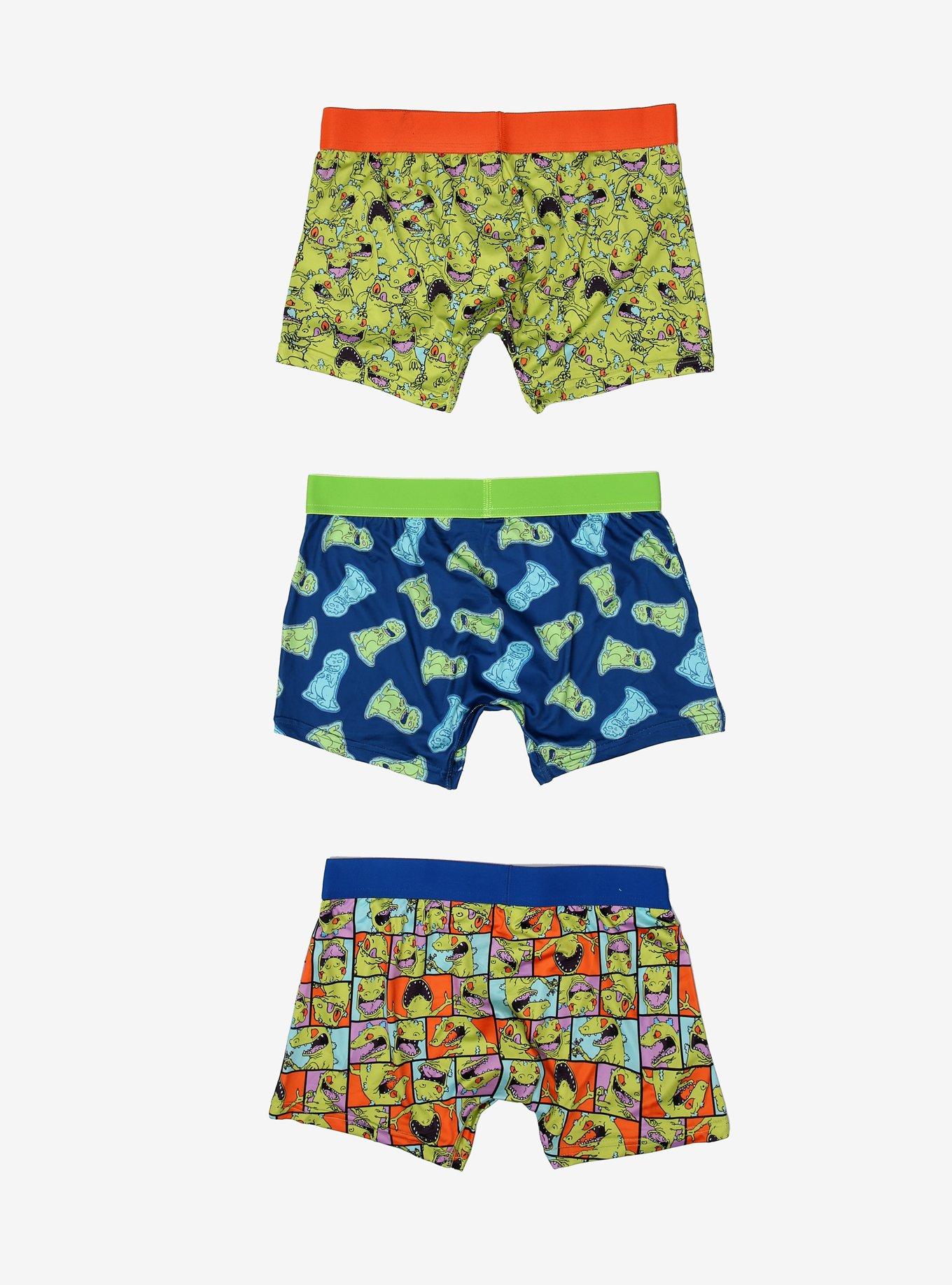 Rugrats Reptar Boxer Briefs Set, MULTI, alternate