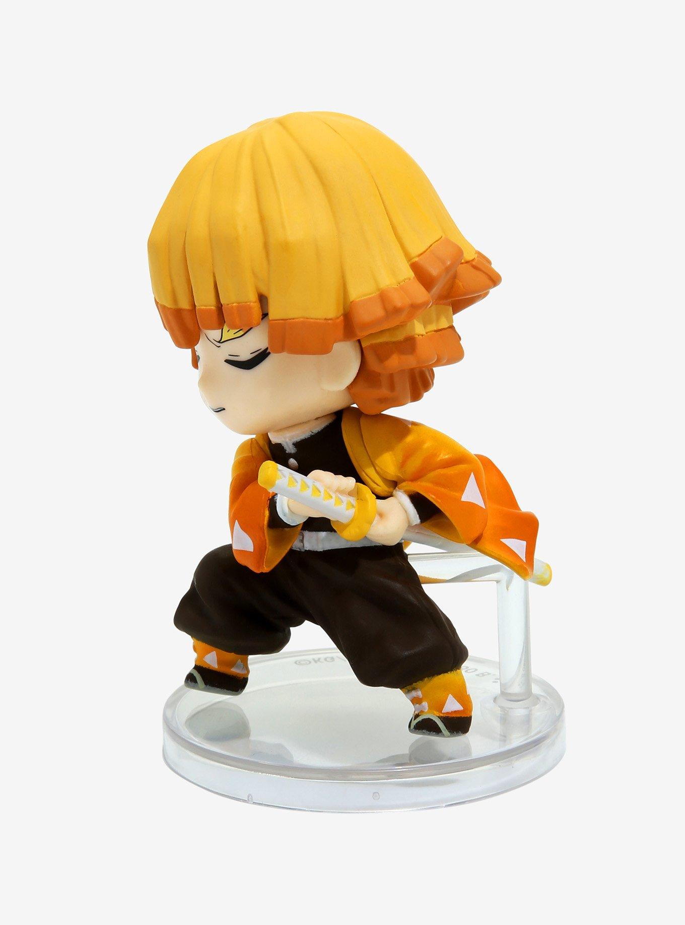 Bandai Spirits Demon Slayer: Kimetsu No Yaiba Chibi Masters Zenitsu Agatsuma Figure, , alternate