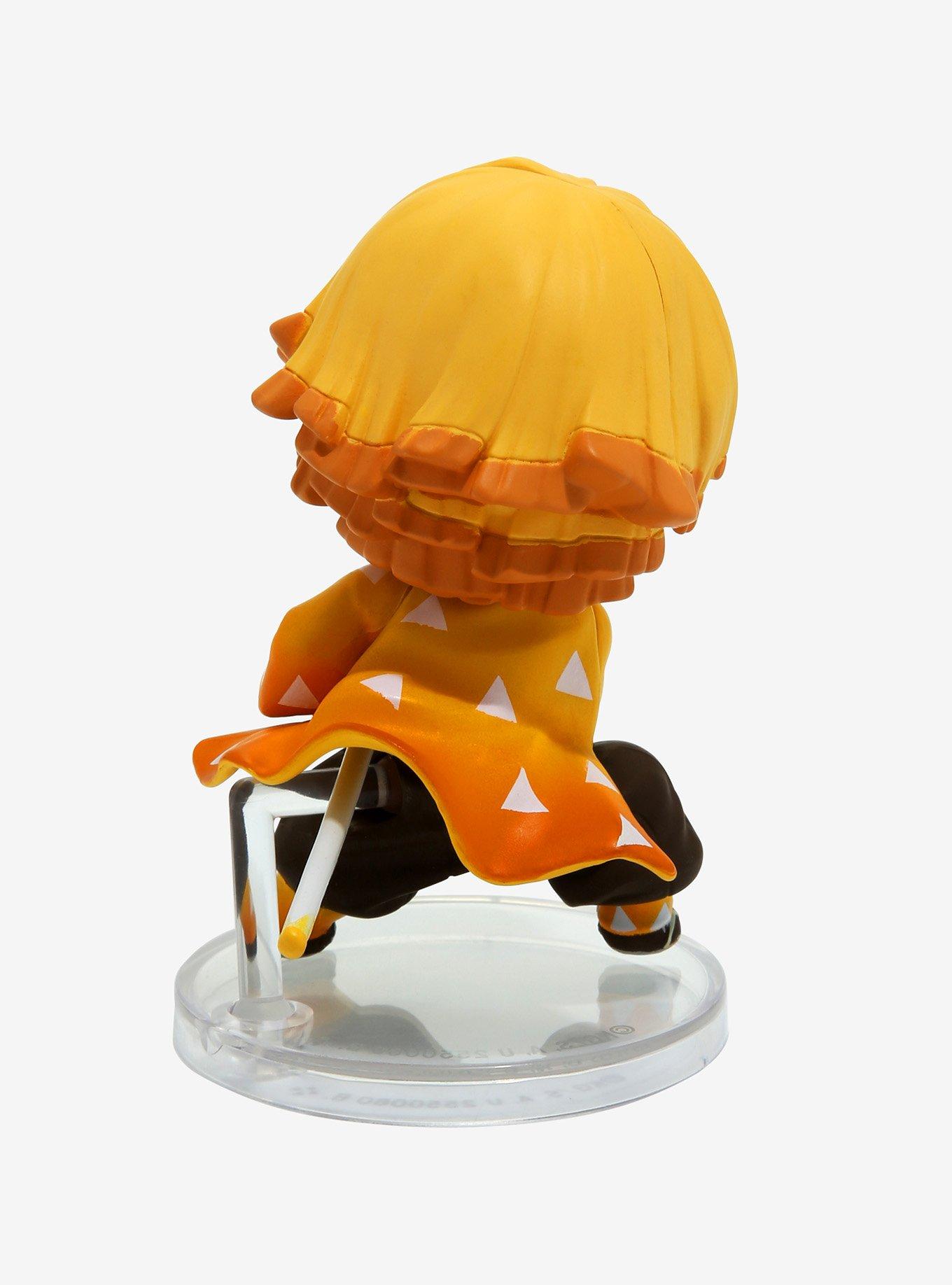 Bandai Spirits Demon Slayer: Kimetsu No Yaiba Chibi Masters Zenitsu Agatsuma Figure, , alternate