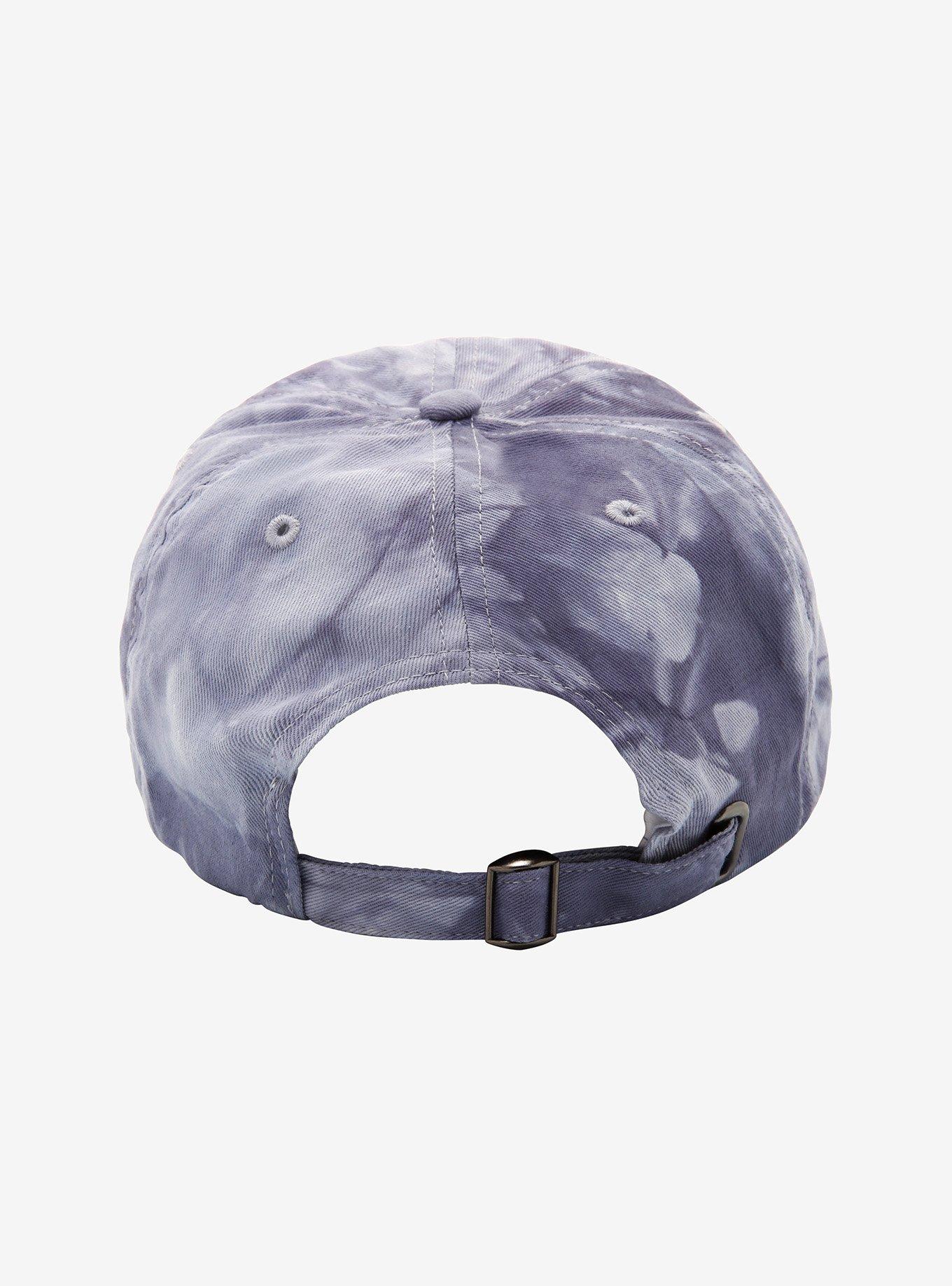 Cat Overthinking Hungry Tie-Dye Dad Cap, , alternate