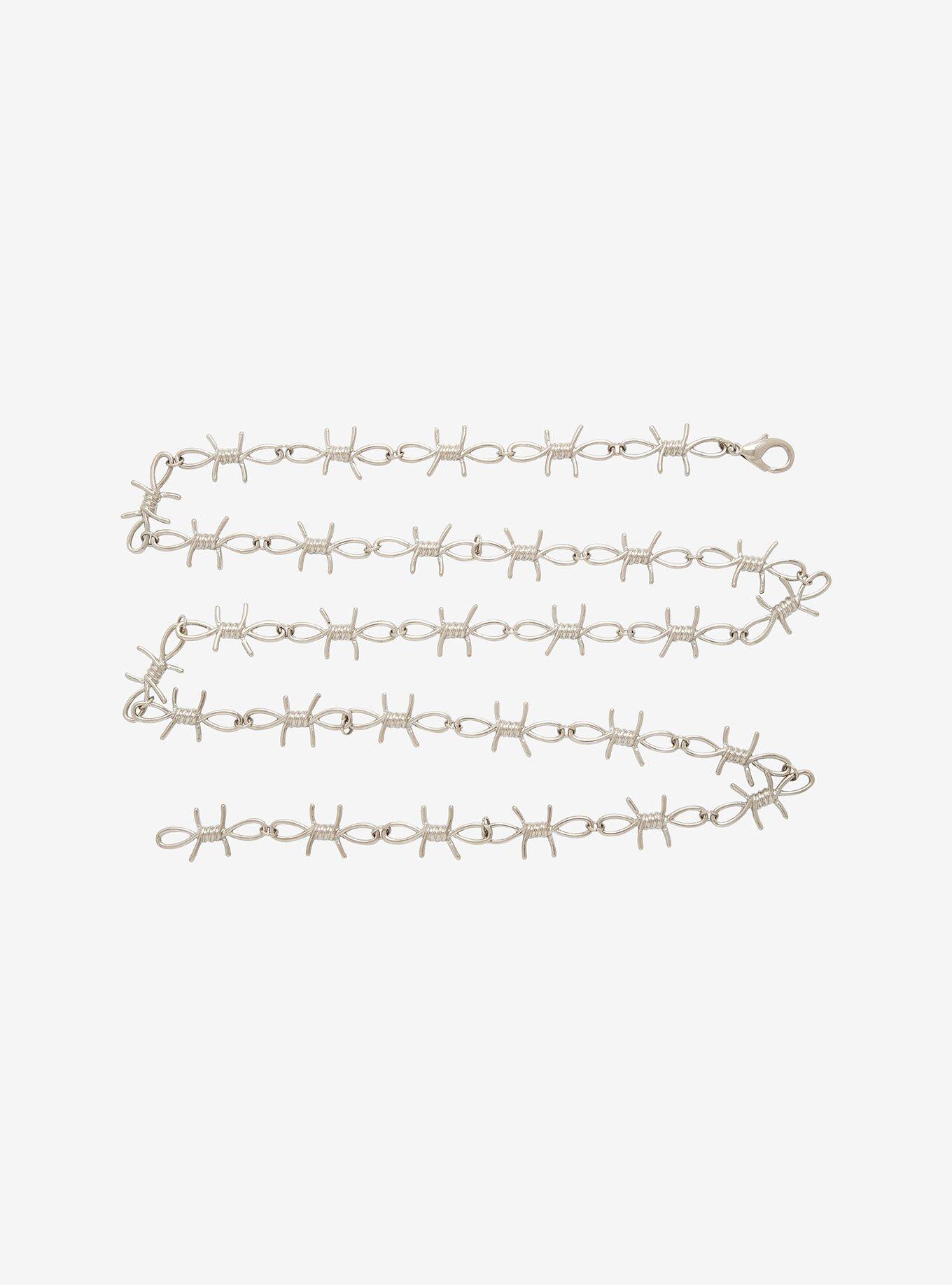 Barbed Wire Chain Belt, , alternate