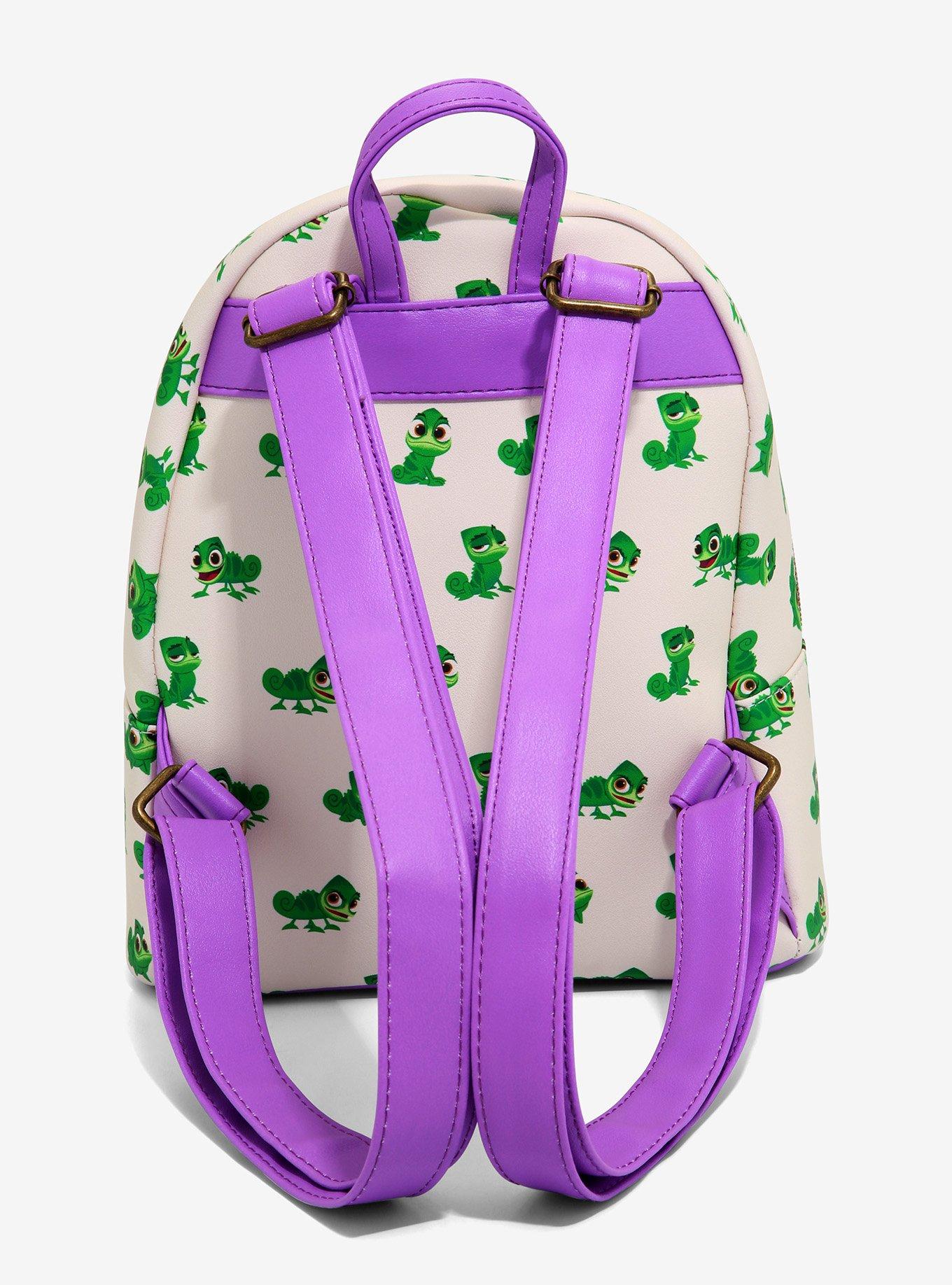 Loungefly Disney Tangled Pascal Poses Mini Backpack, , alternate