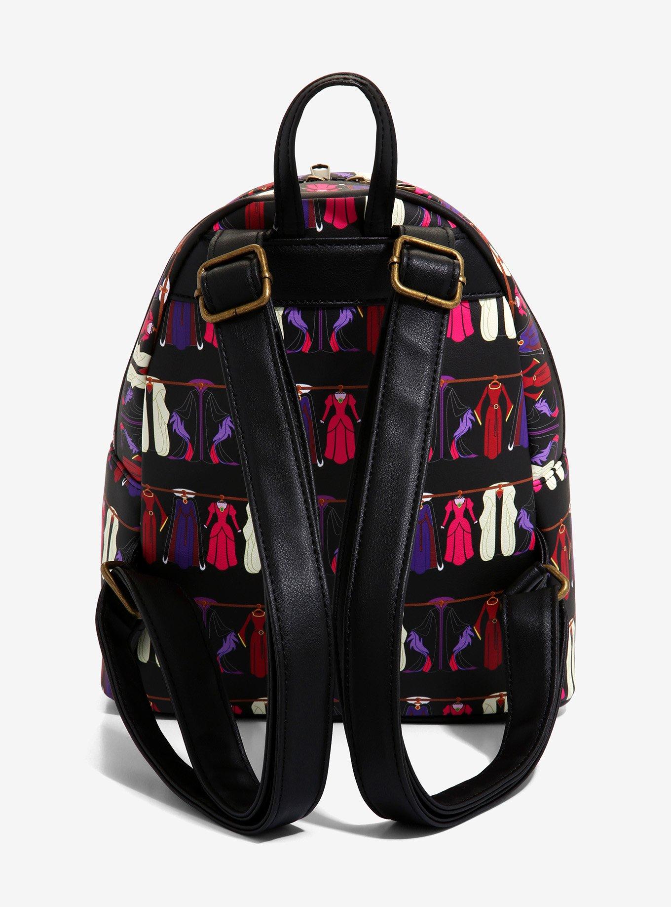 Loungefly Disney Villains Dresses Mini Backpack, , alternate