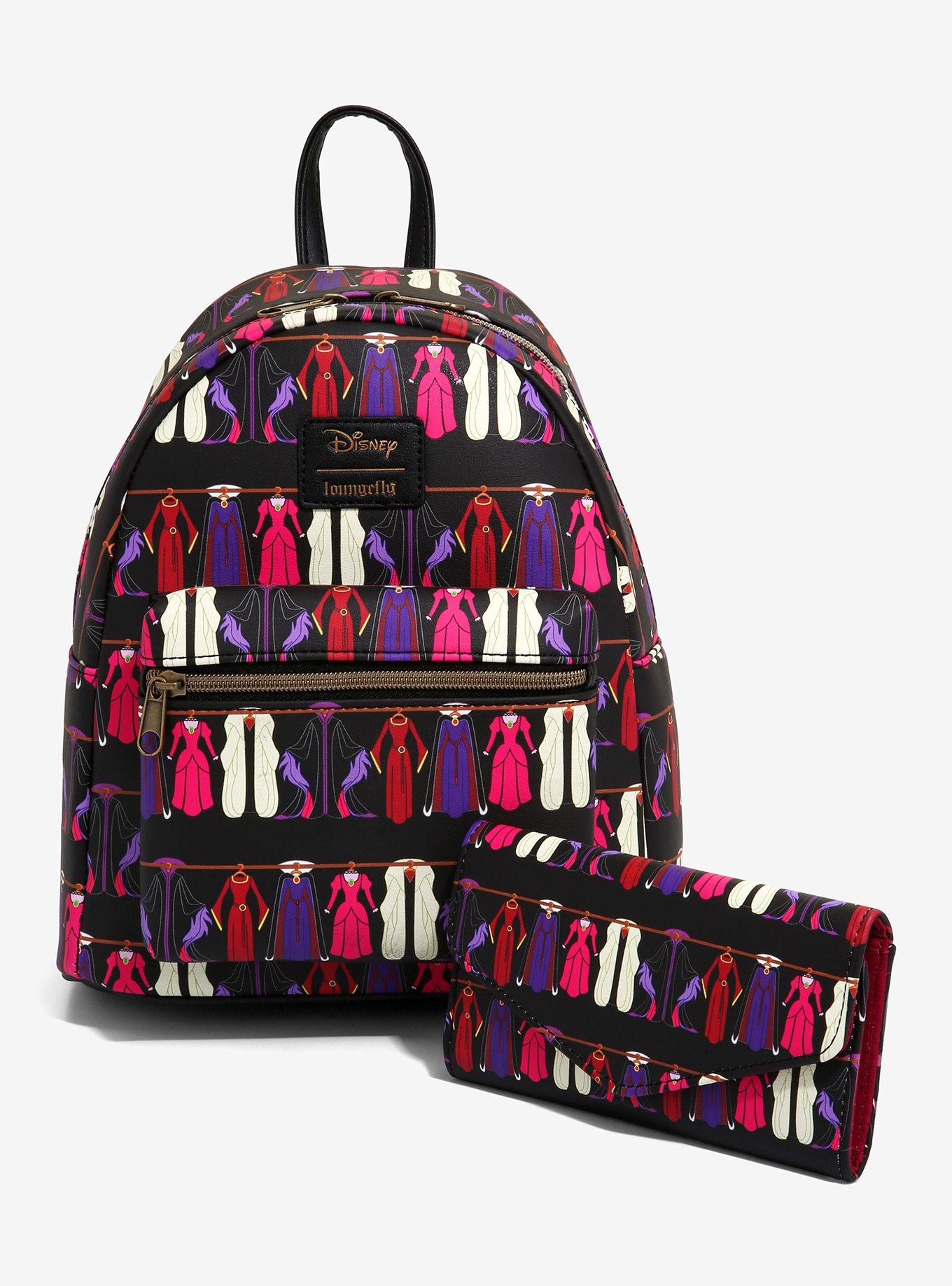 Loungefly Disney Villains Dresses Mini Backpack, , alternate