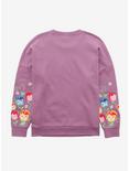 Our Universe Disney Alice in Wonderland I'm Late Flower Crewneck - BoxLunch Exclusive, LILAC, alternate