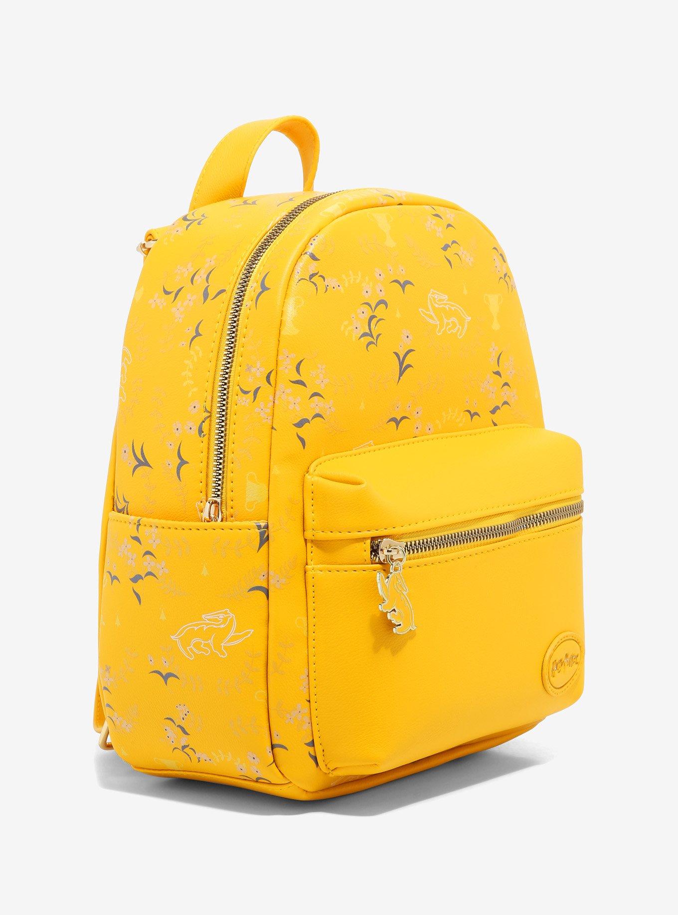 Harry Potter Hufflepuff Floral Mini Backpack