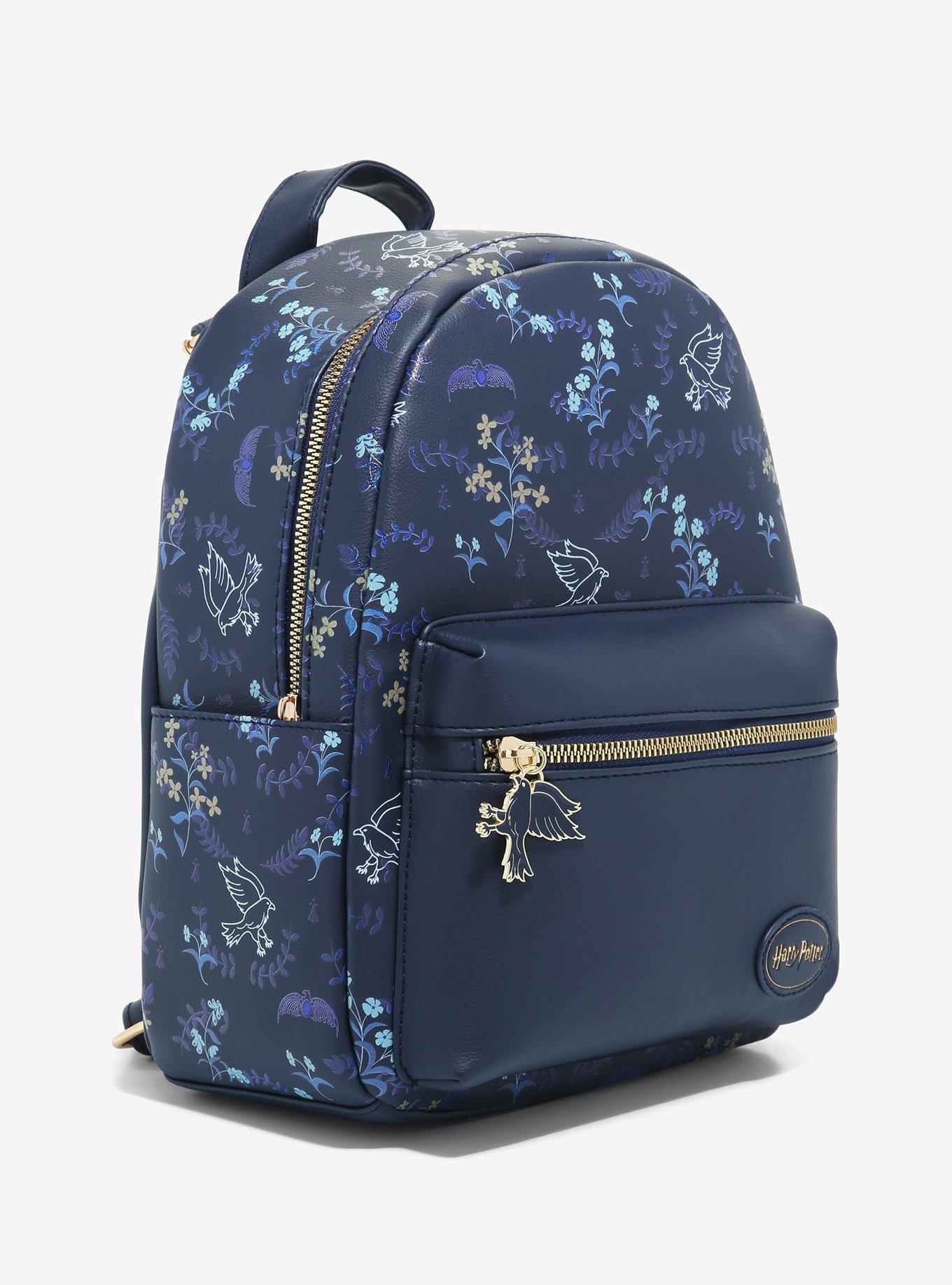 Harry Potter Ravenclaw Floral Mini Backpack, , alternate