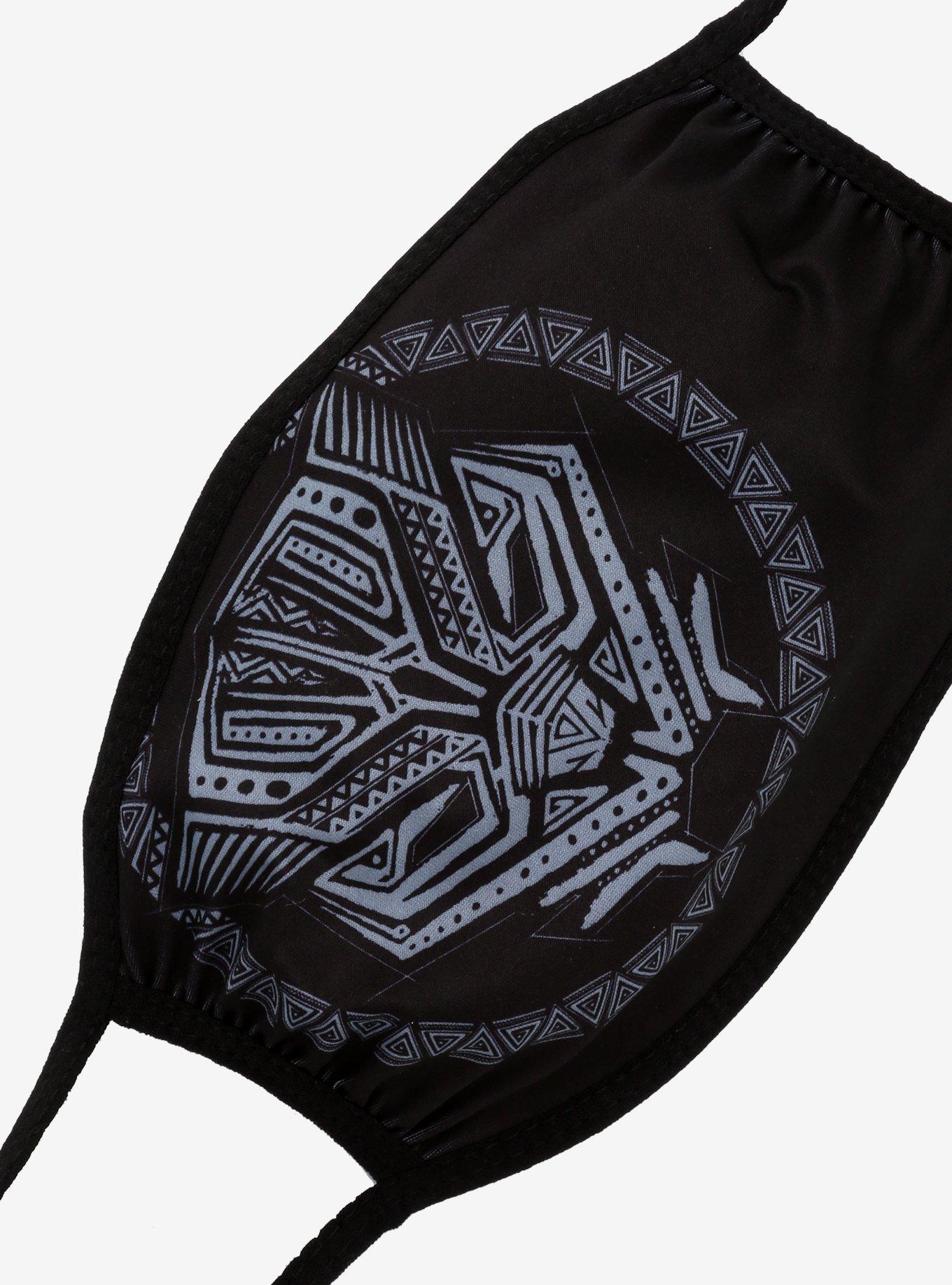 Marvel Black Panther Logo Fashion Face Mask, , alternate