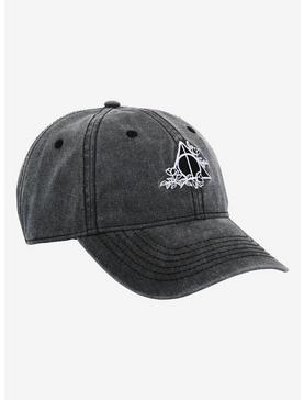 Plus Size Harry Potter Deathly Hollows Logo Cap - BoxLunch Exclusive, , hi-res